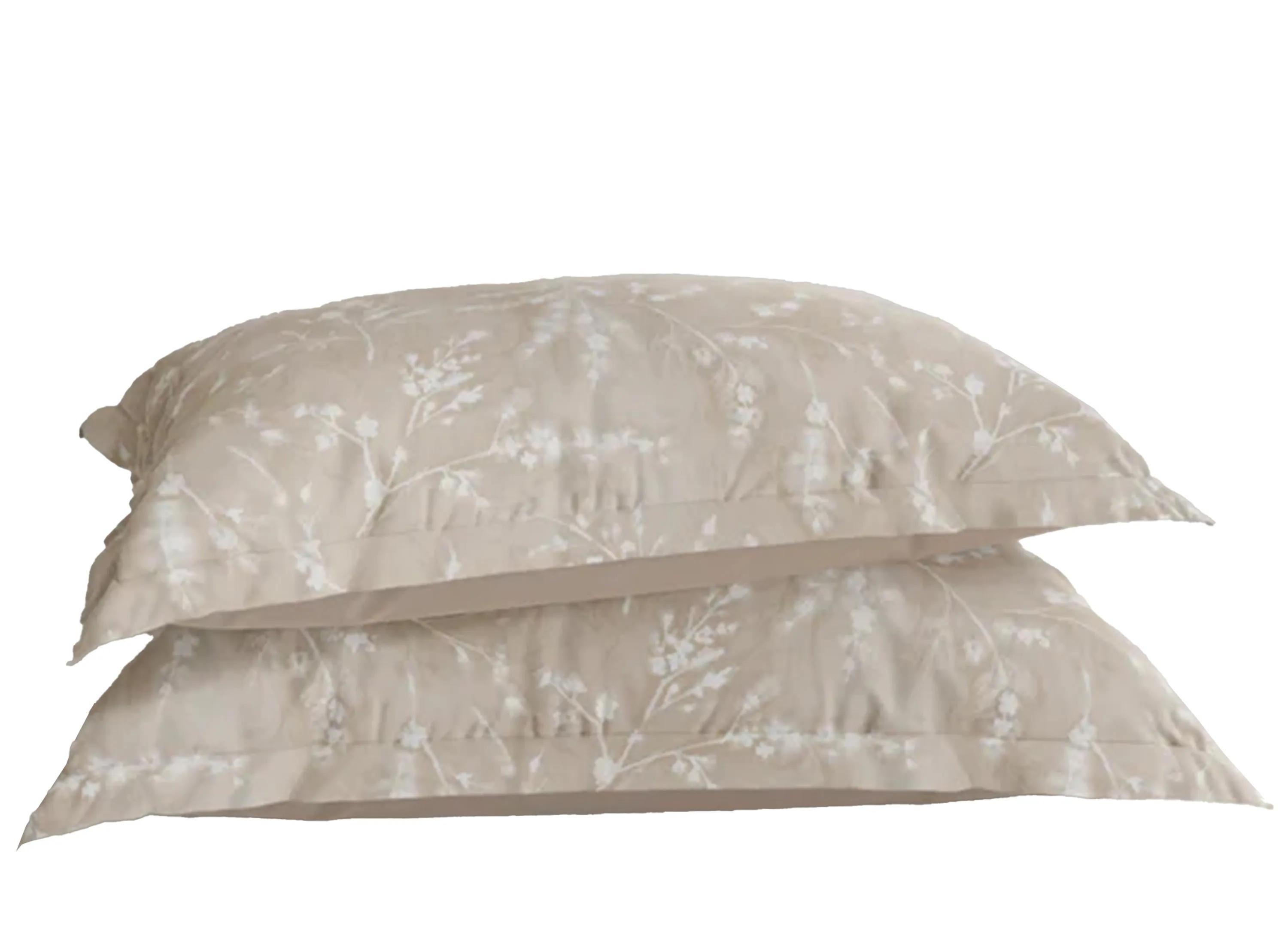 PureCare Floral Press Pillow Sham Set - Euro