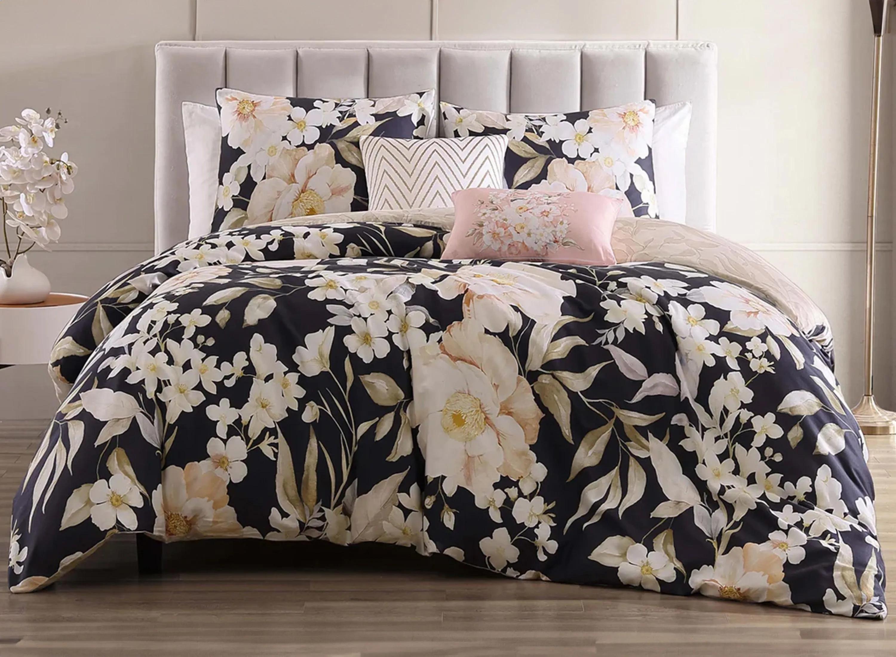 Blossom 5-Pc Reversible Comforter Set