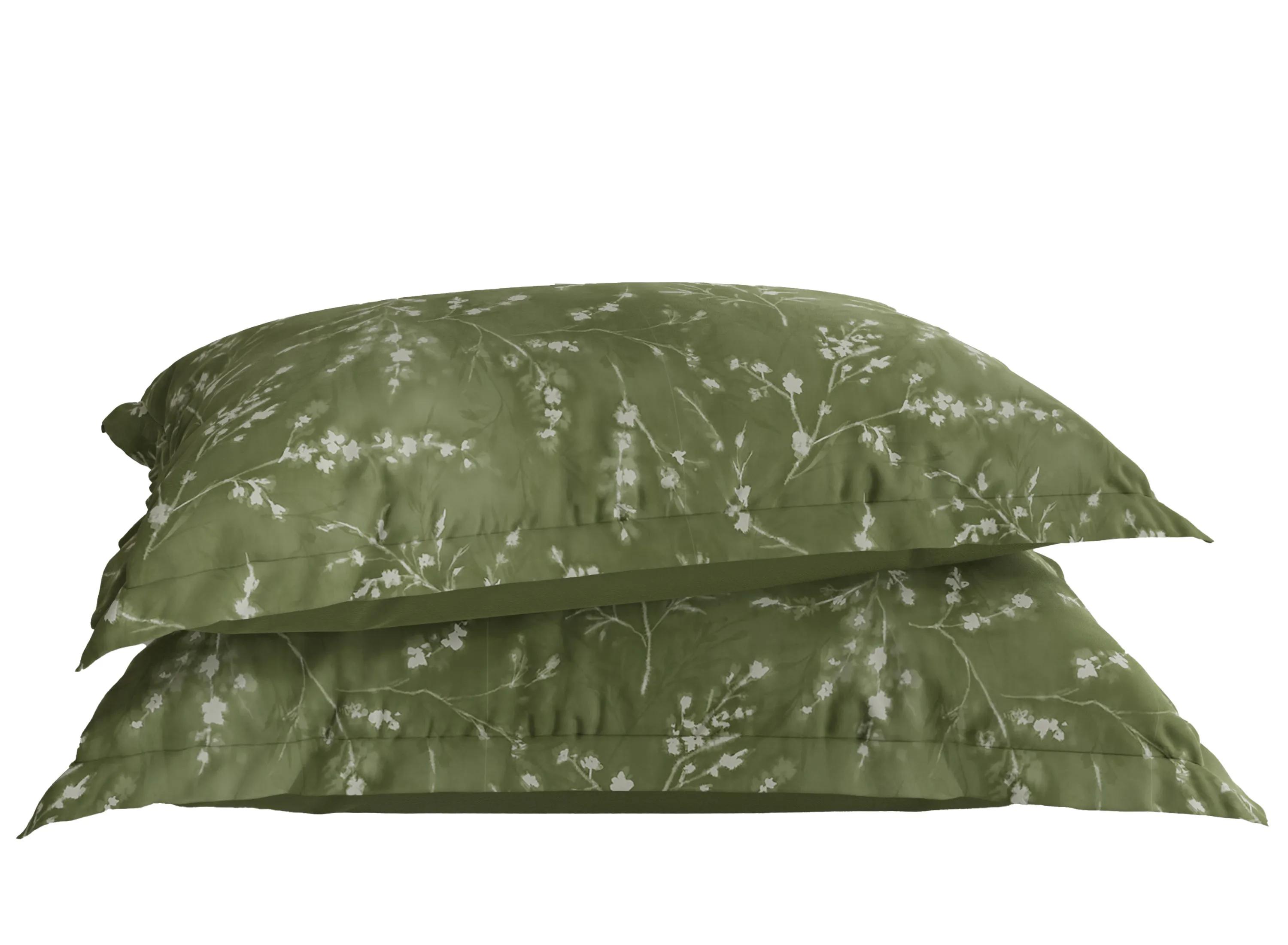 PureCare Floral Press Pillow Sham Set