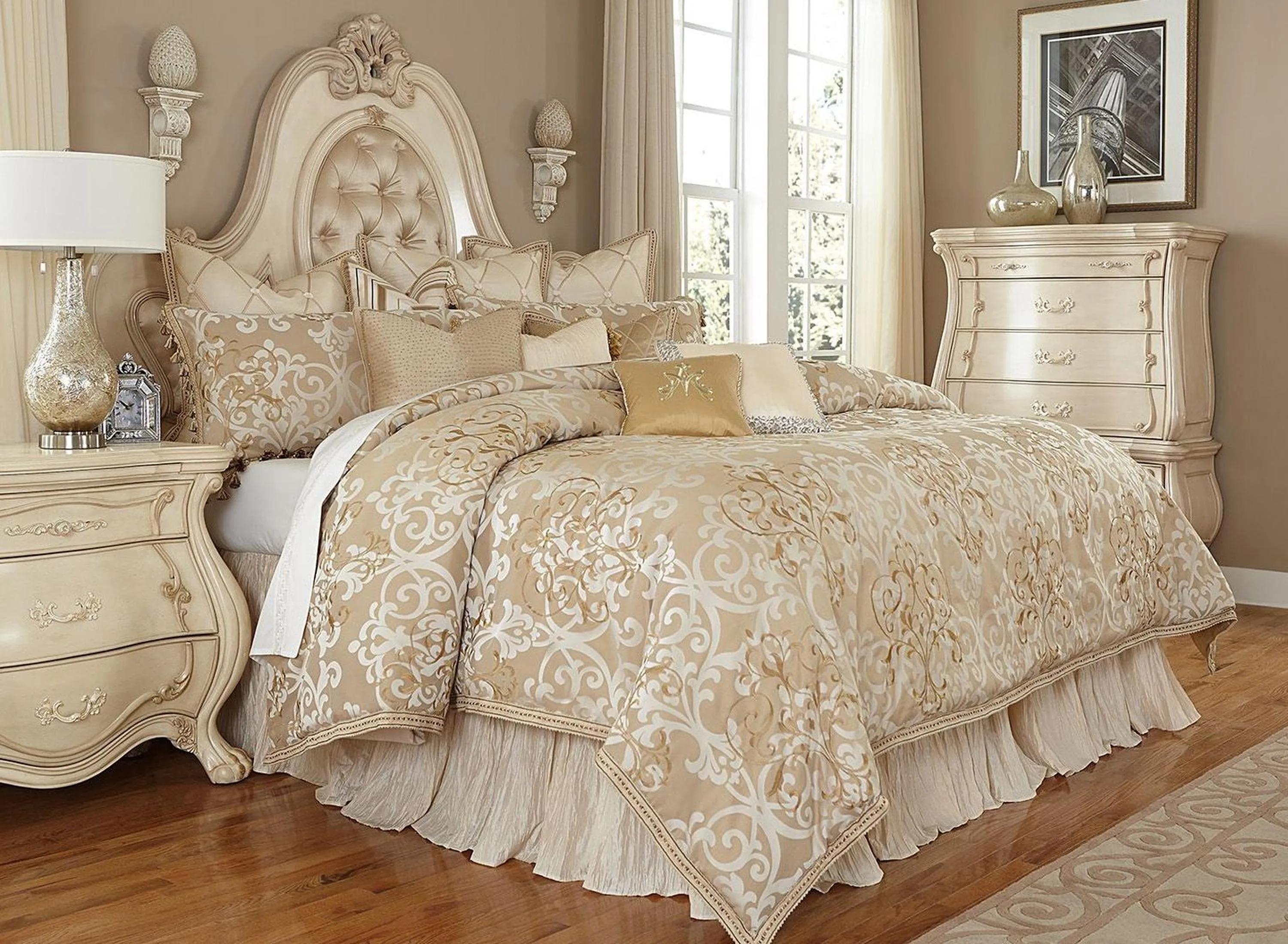 Luxembourg Creme 13 Piece King Comforter Set