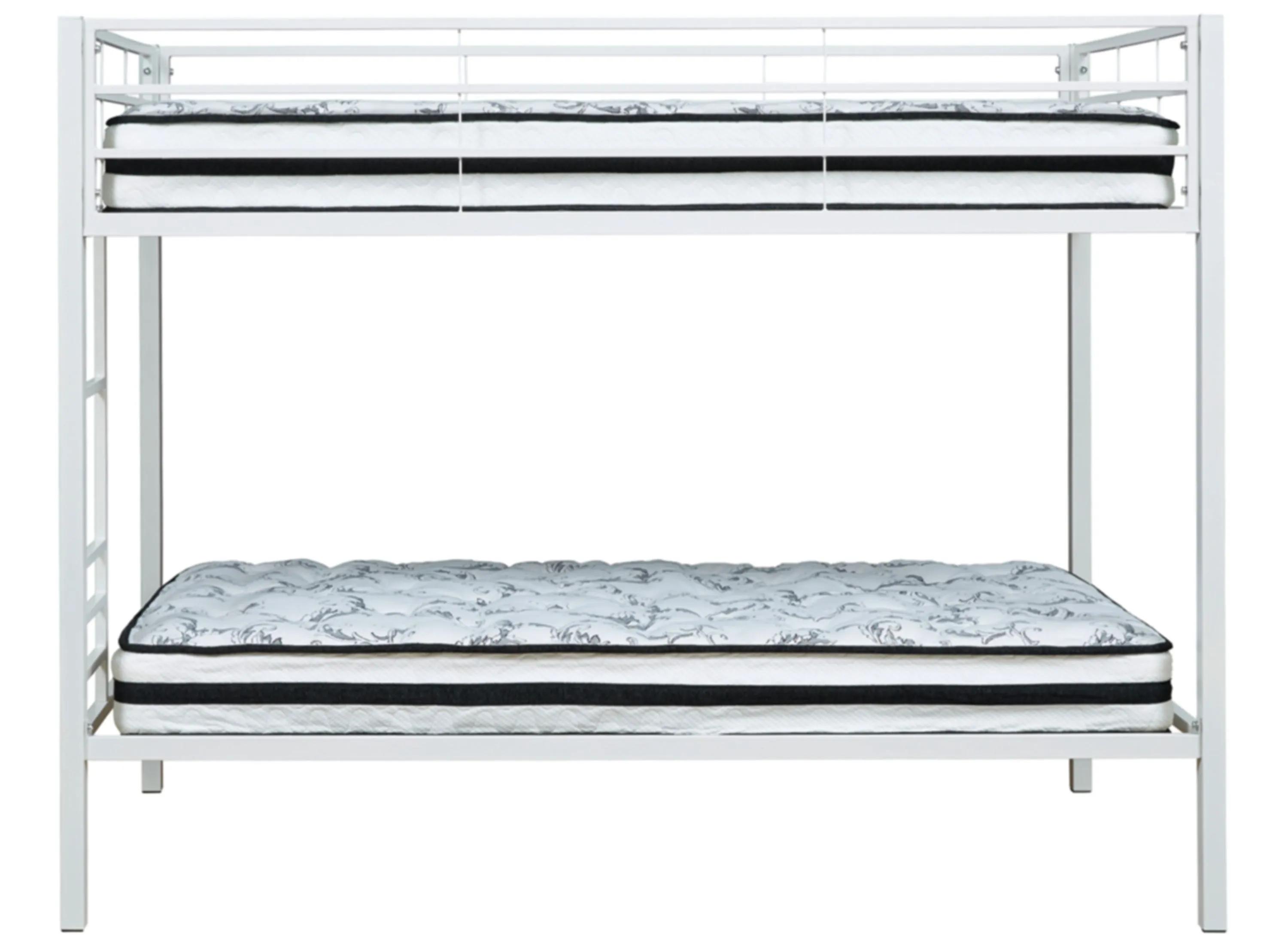 Broshard Twin-Over-Twin Metal Bunk Bed