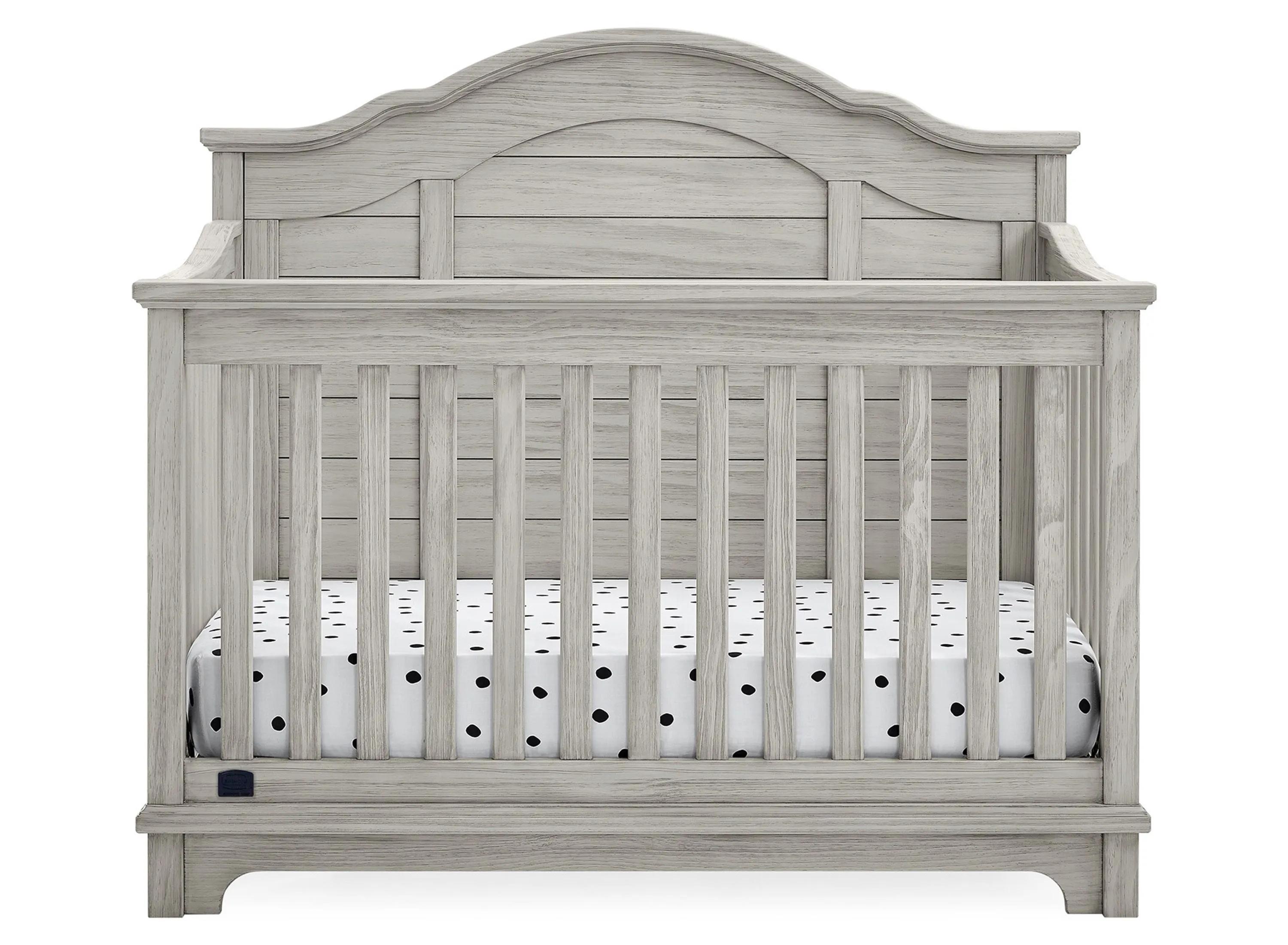 Simmons Kids Asher Convertible Crib with Toddler Rail by Delta Children