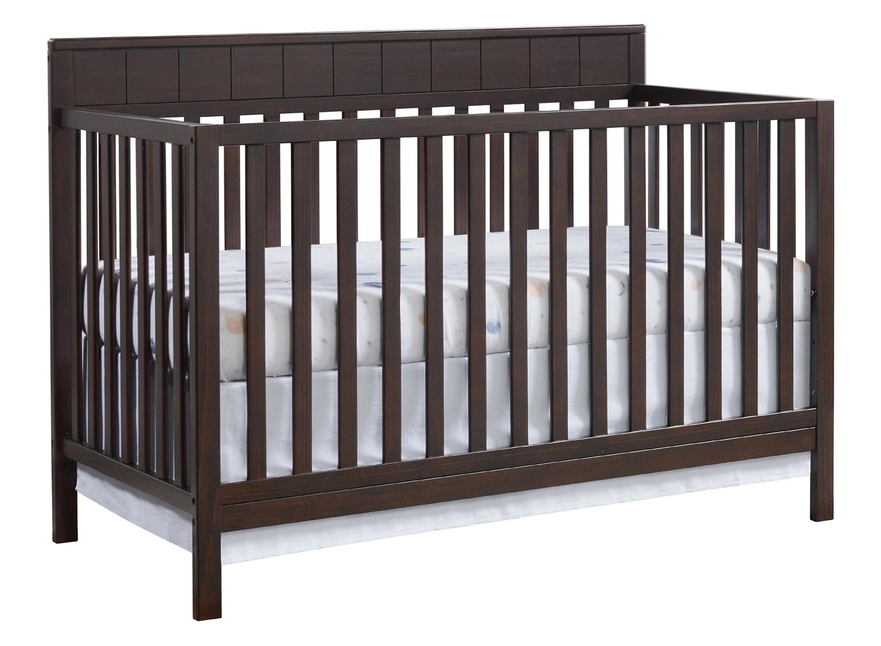 500115501 Oxford Baby Logan 4-in-1 Convertible Crib with Con sku 500115501