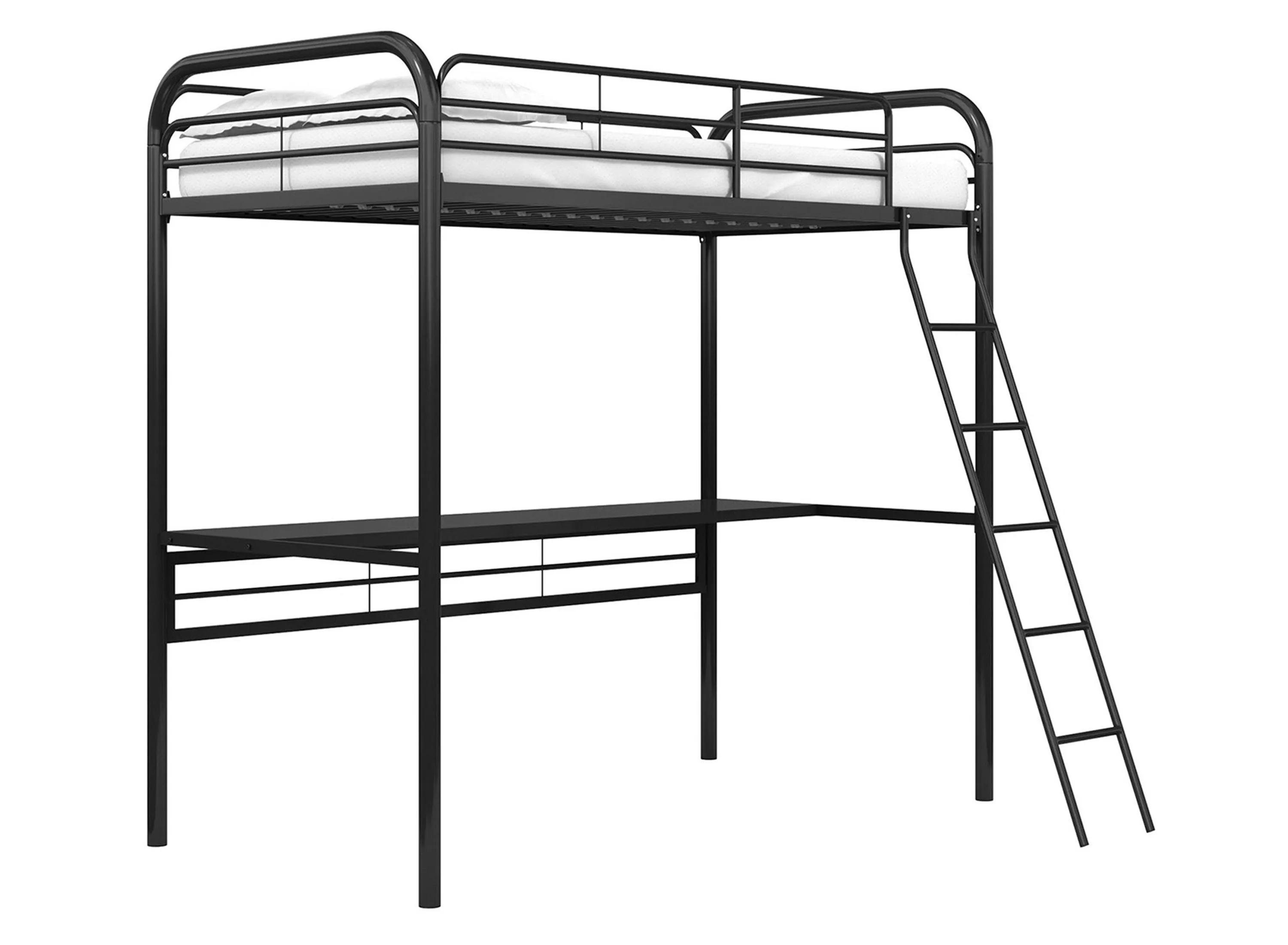 Lakeview Loft Bed with Desk