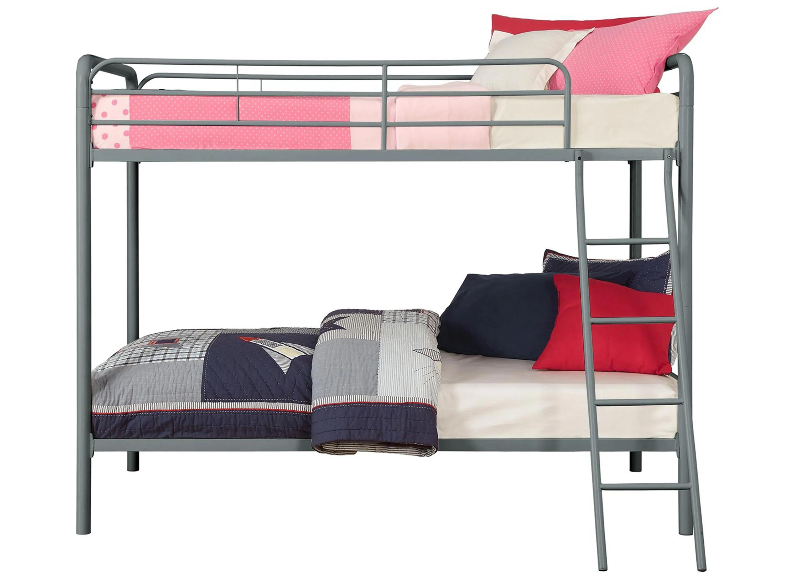 Atwater Living Eeva Twin over Twin Metal Bunk Bed