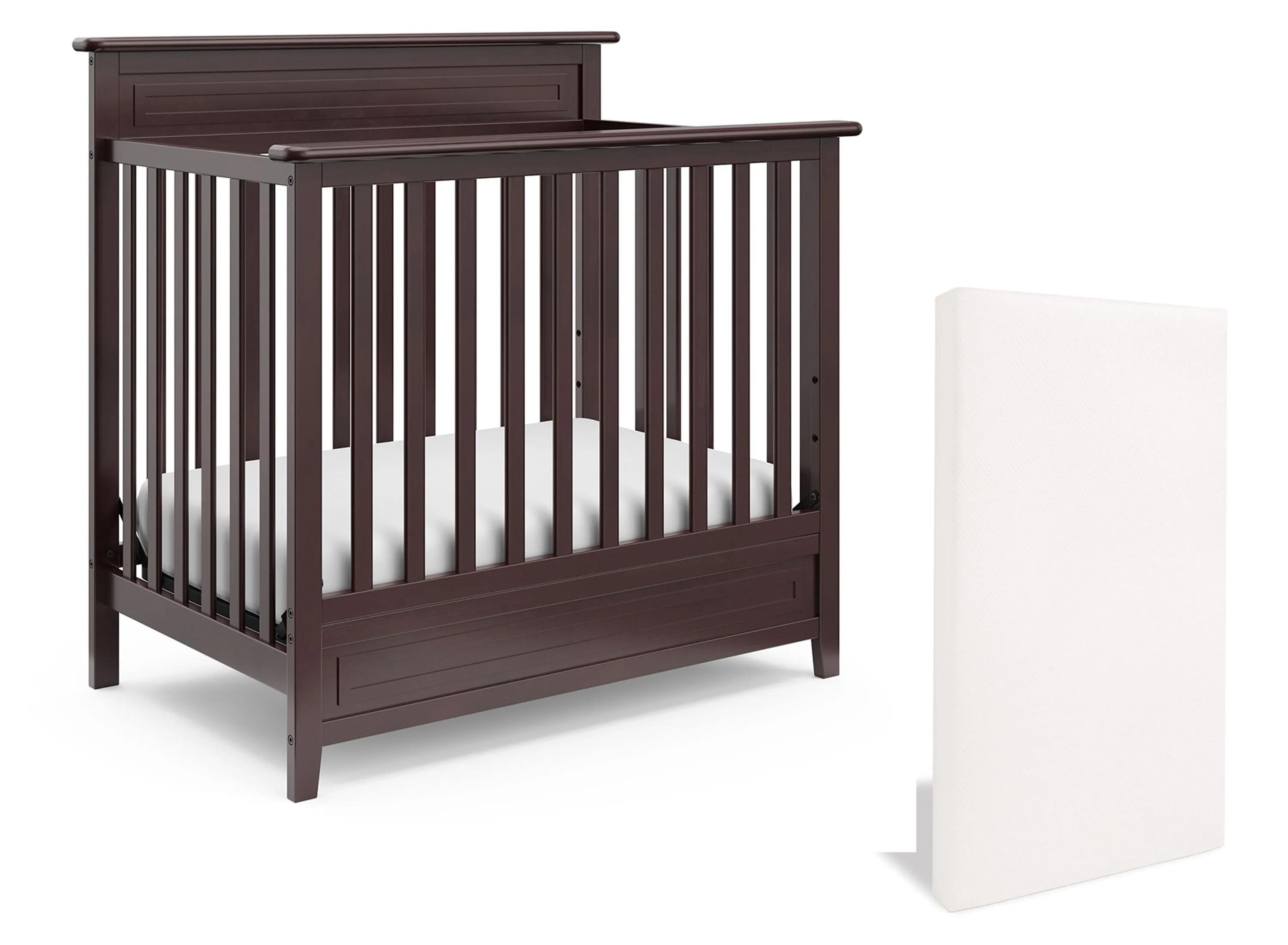 Petal Mini Crib with Mattress