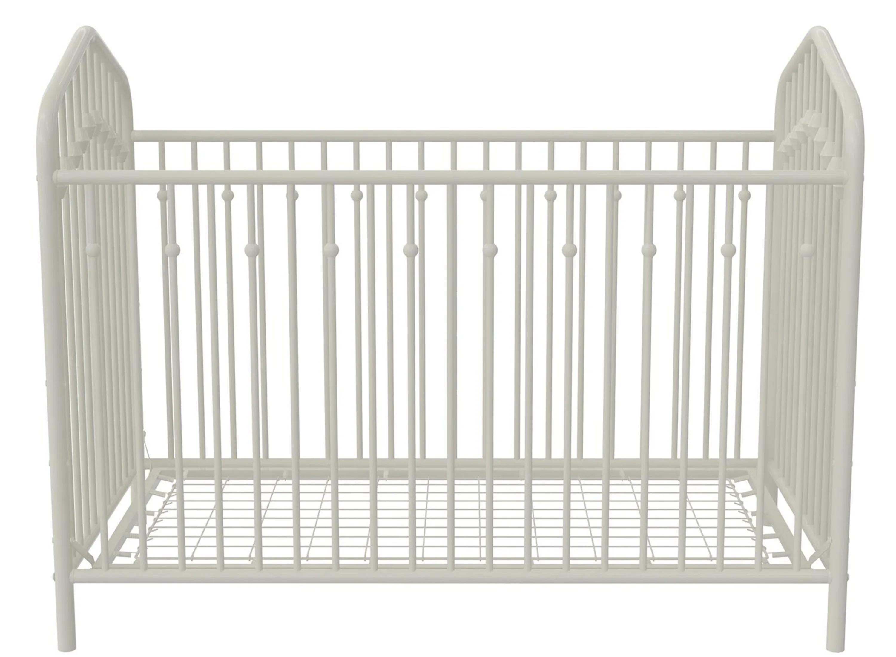 Bushwick Metal Crib with Adjustable Mattress Height