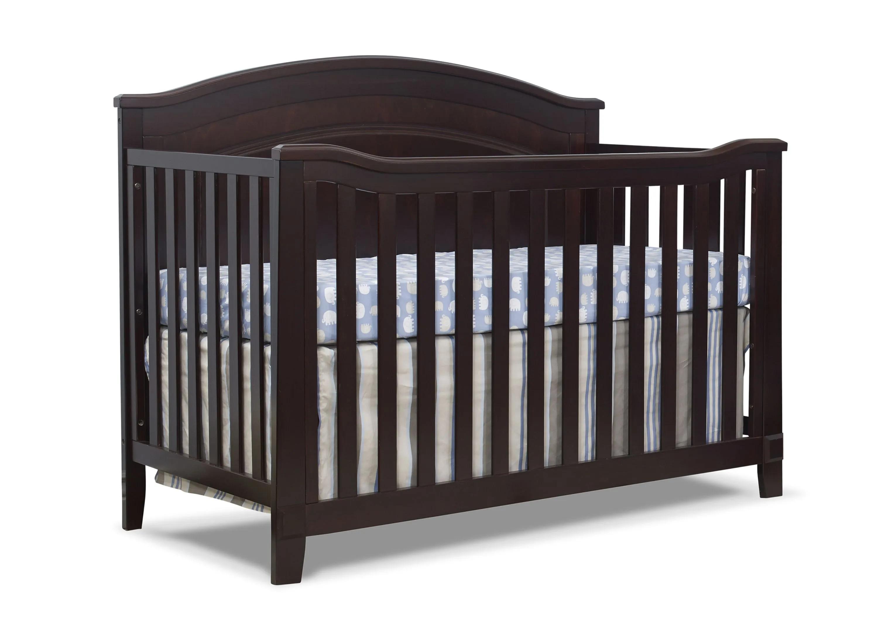 Berkley Round Top Panel Crib with Conversion Kit