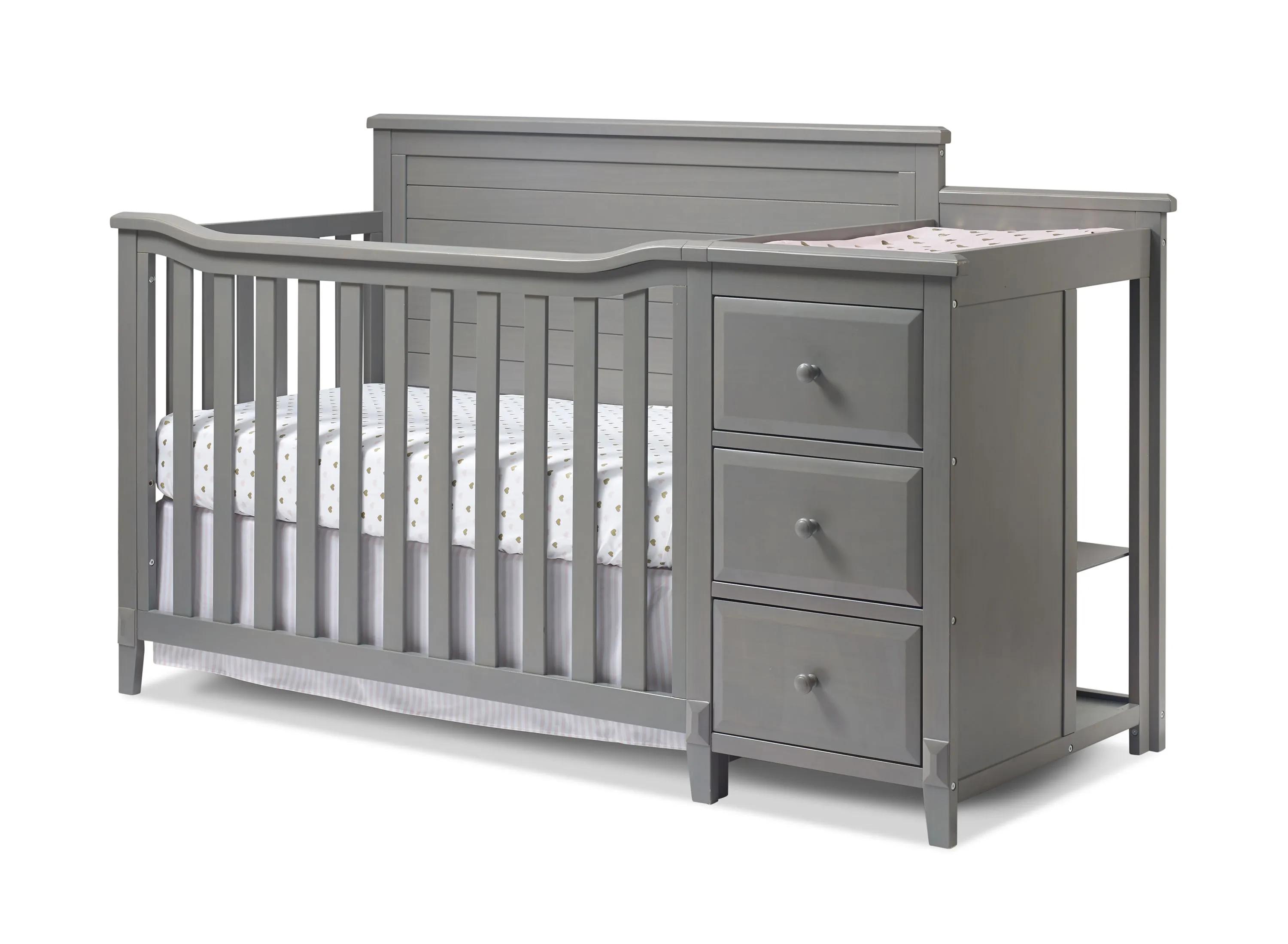 Berkley Panel Crib with Conversion Kit & Changer
