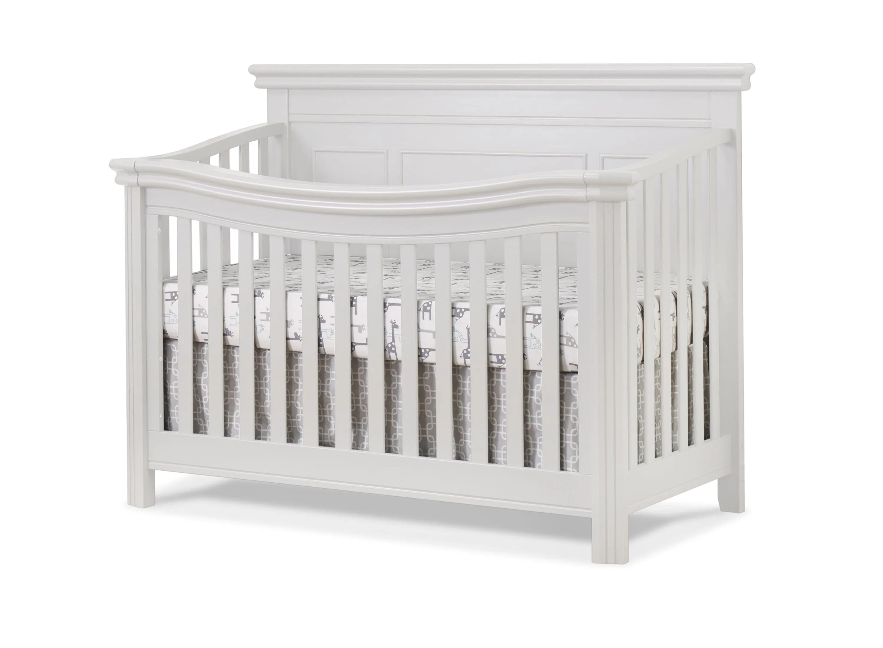 Finley Lux Flat Top Crib with Conversion Kit