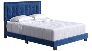 Paterson Velvet Touch Platform Bed