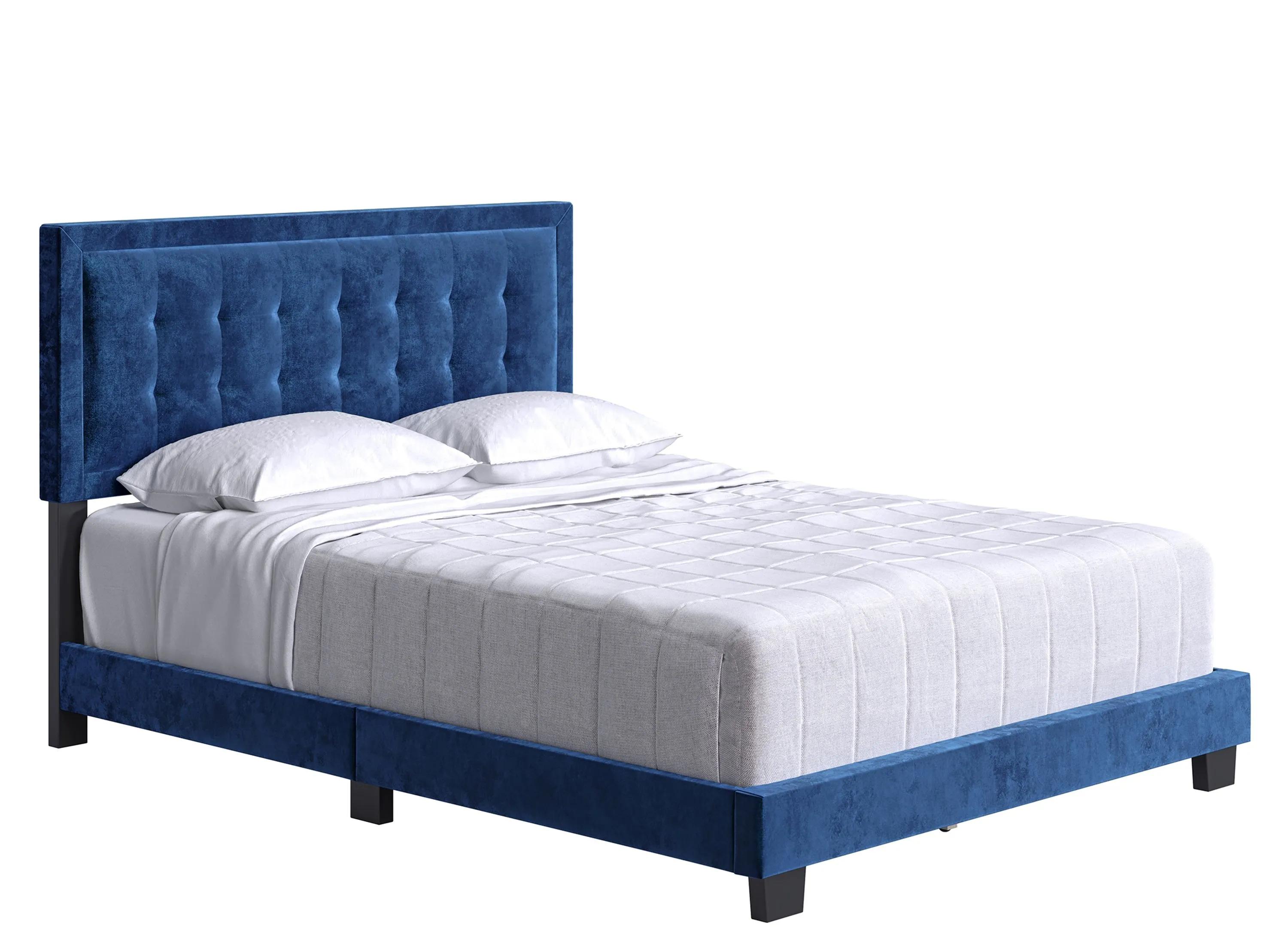 Paterson Velvet Touch Platform Bed
