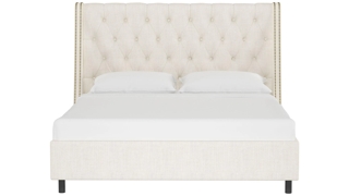 Sheridan Wingback Platform Bed