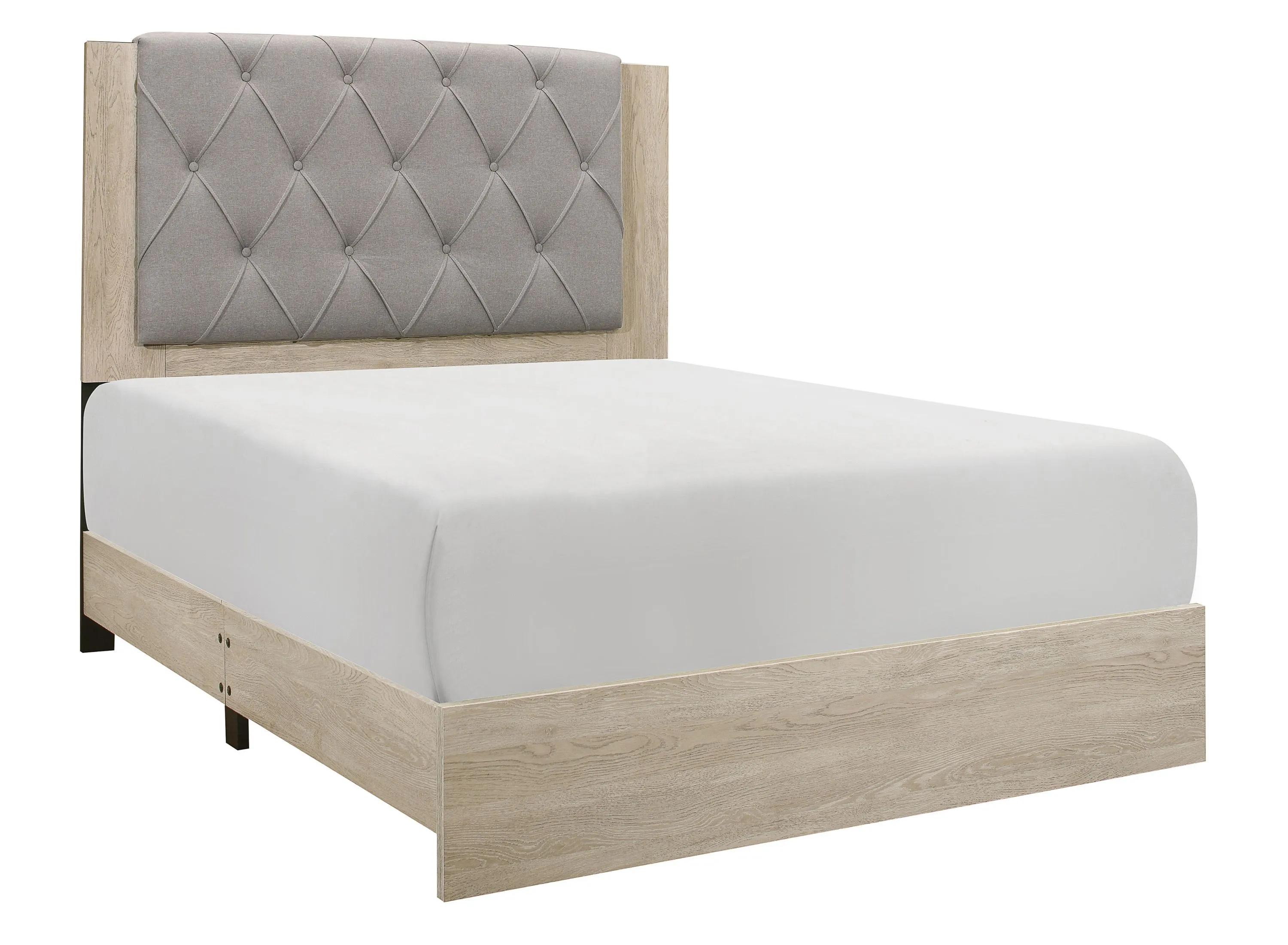 Karren Upholstered Panel Bed