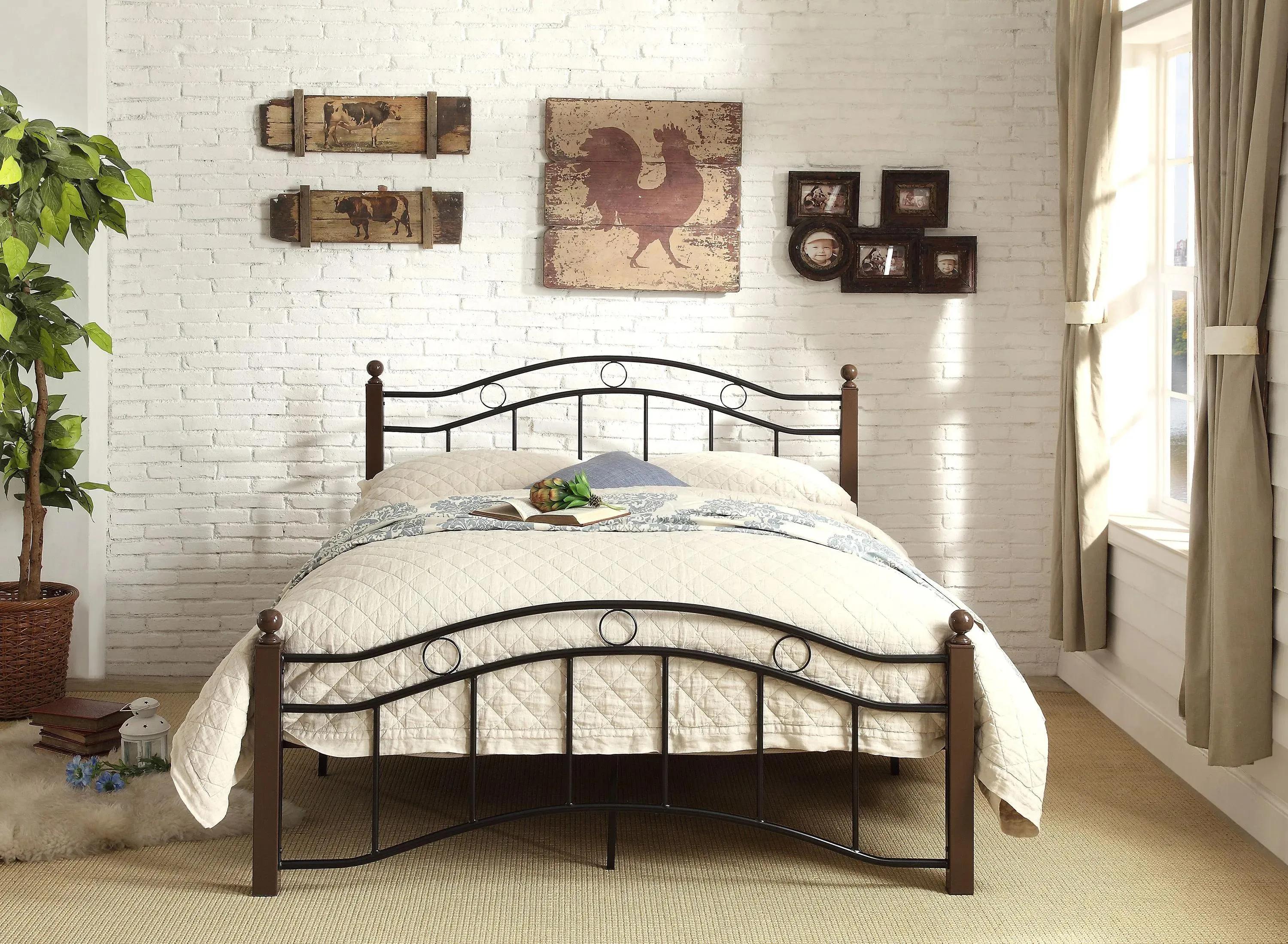 Korey Metal Platform Bed