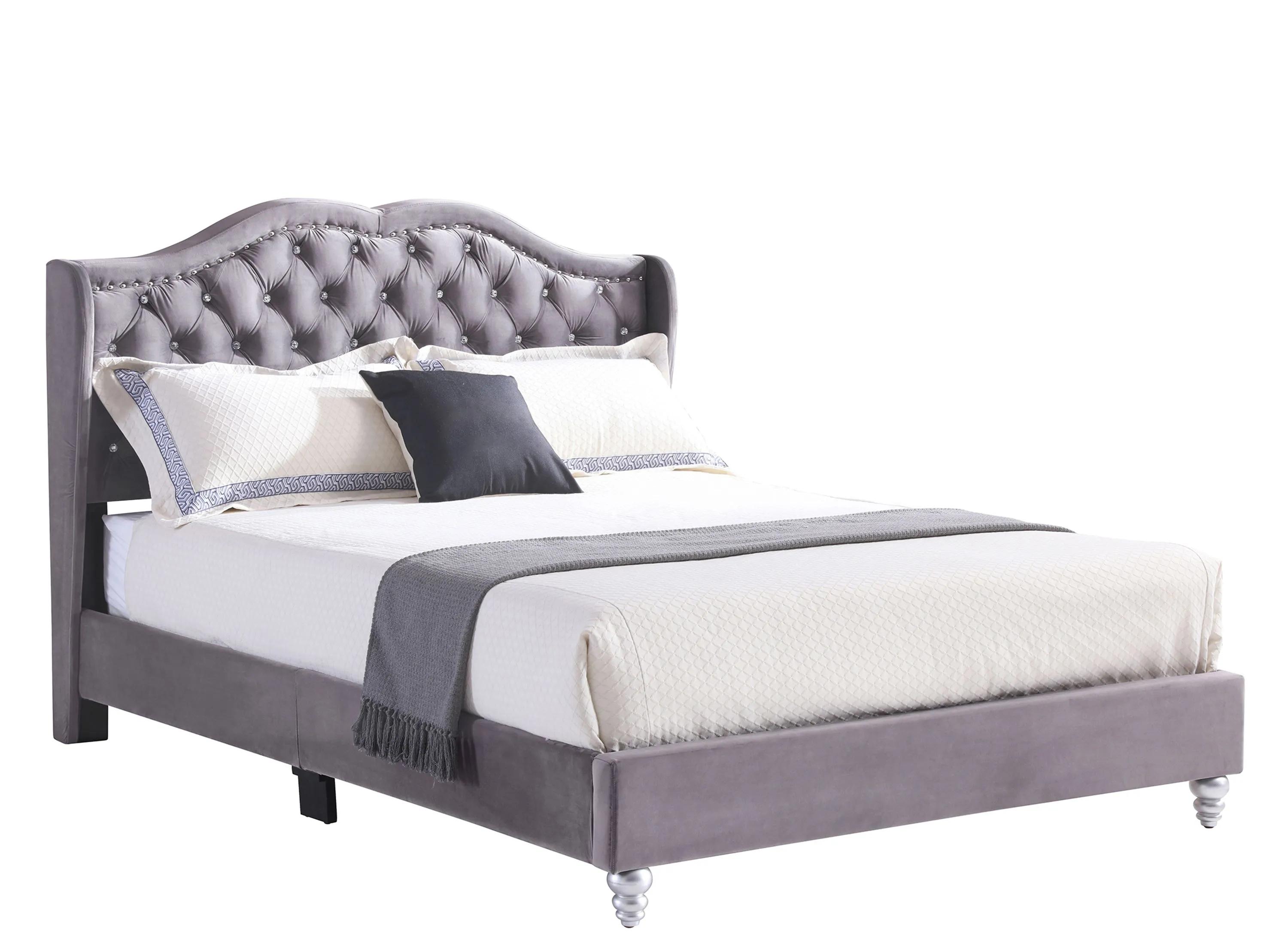 Joy Upholstered Panel Bed