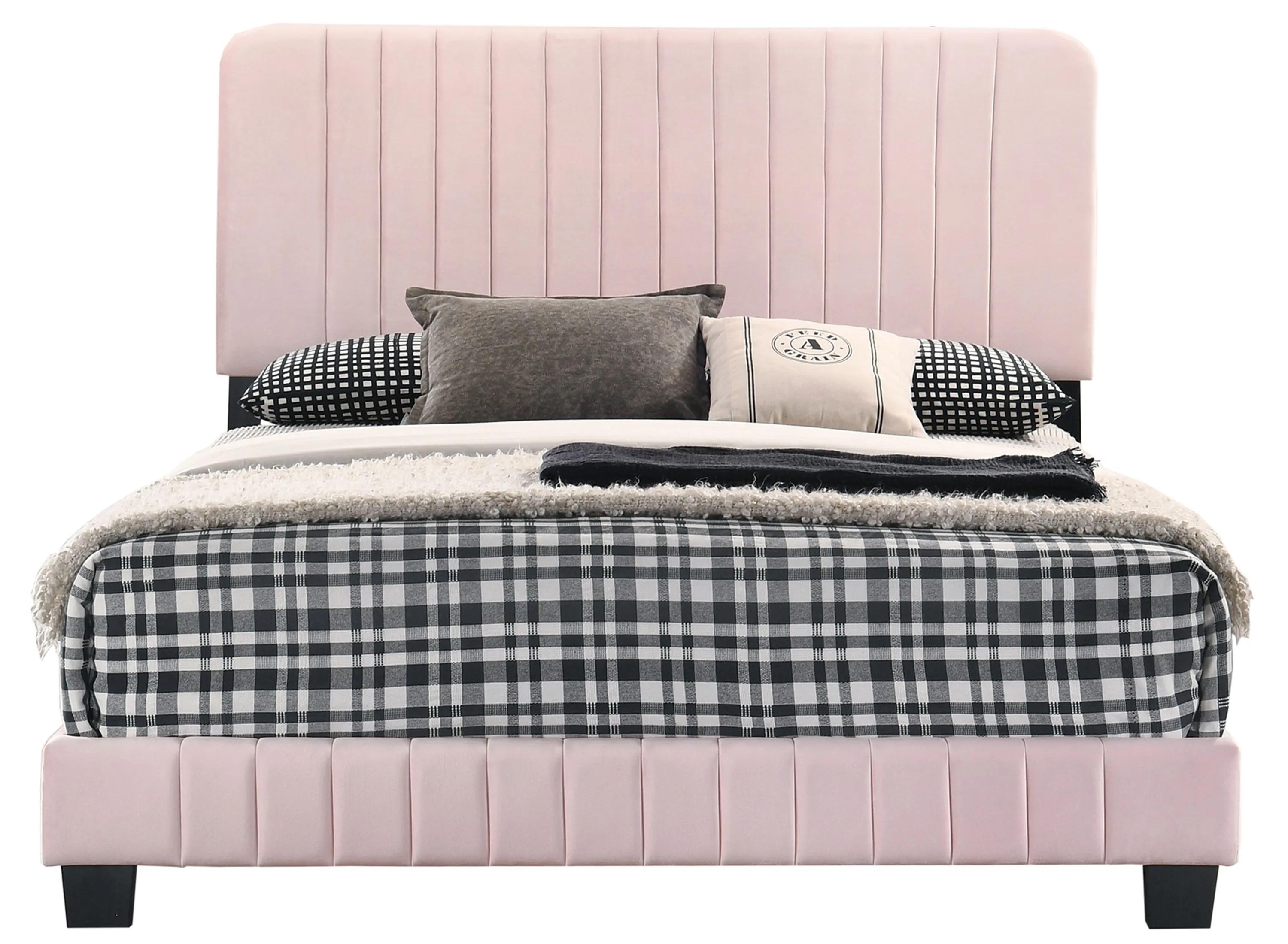 Lodi Upholstered Panel Bed