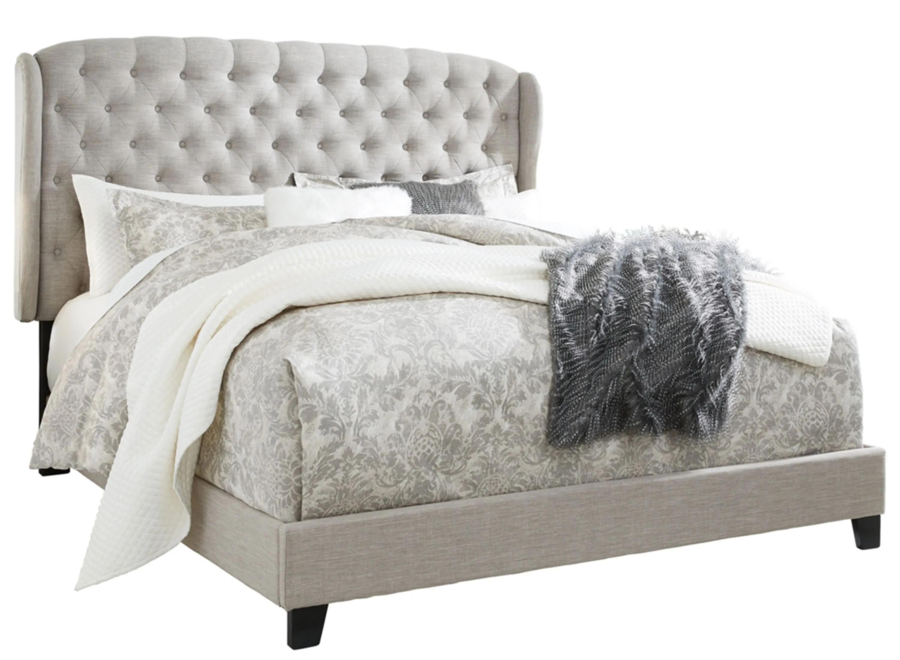 Jerary Wingback Bed