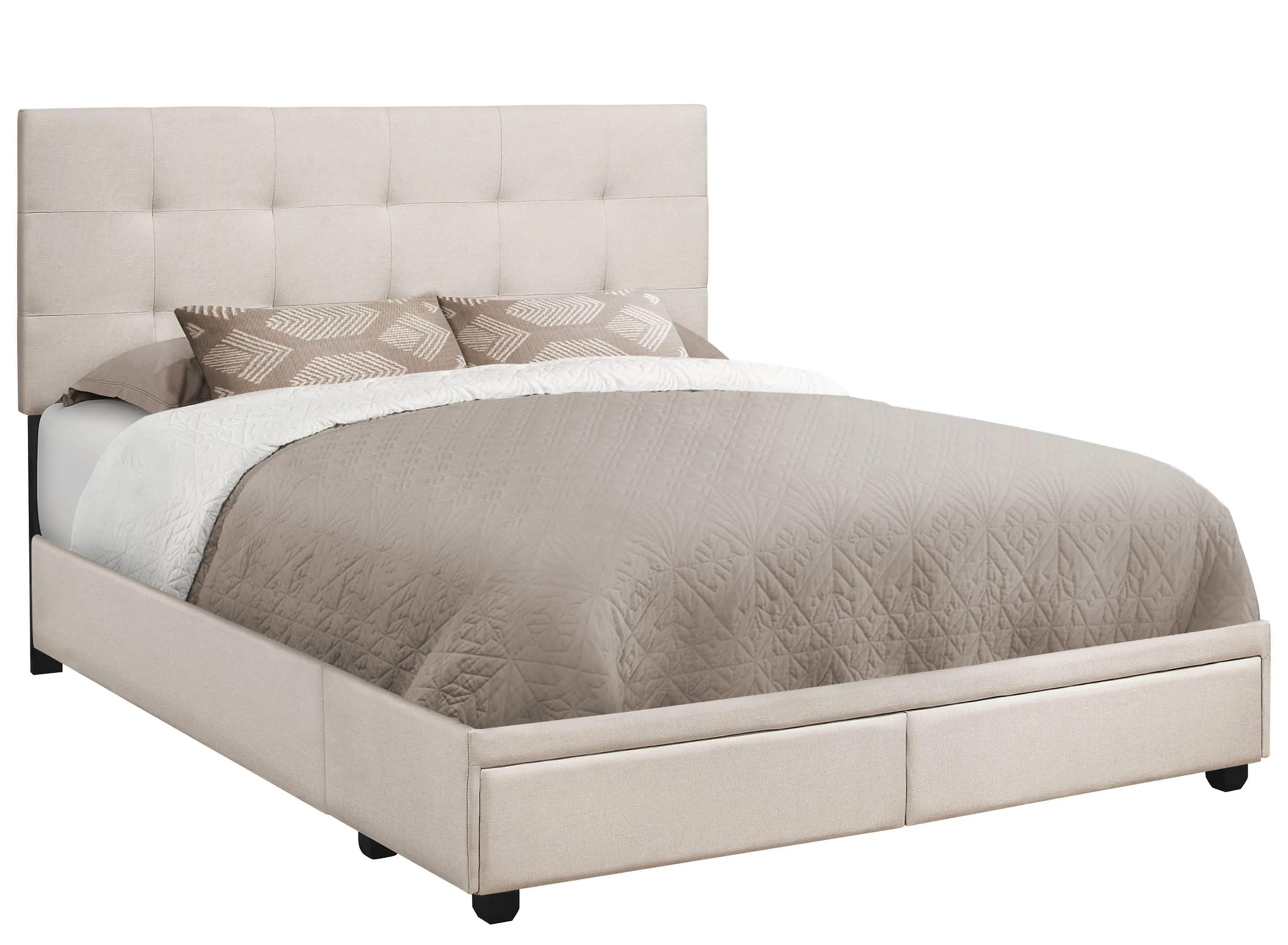 Clint Upholstered Platform Storage Bed