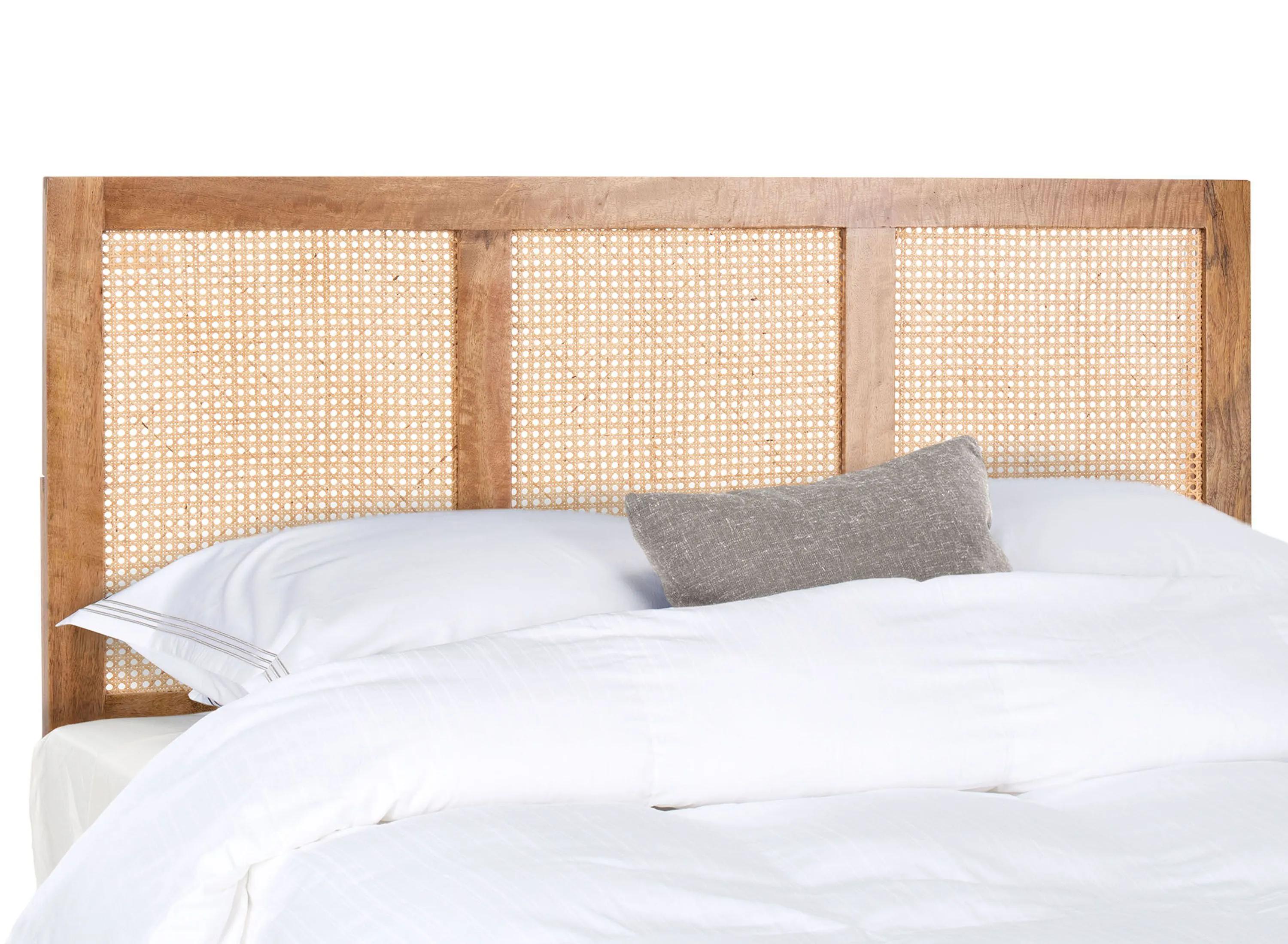 Vienna Cane Queen Headboard - Natural