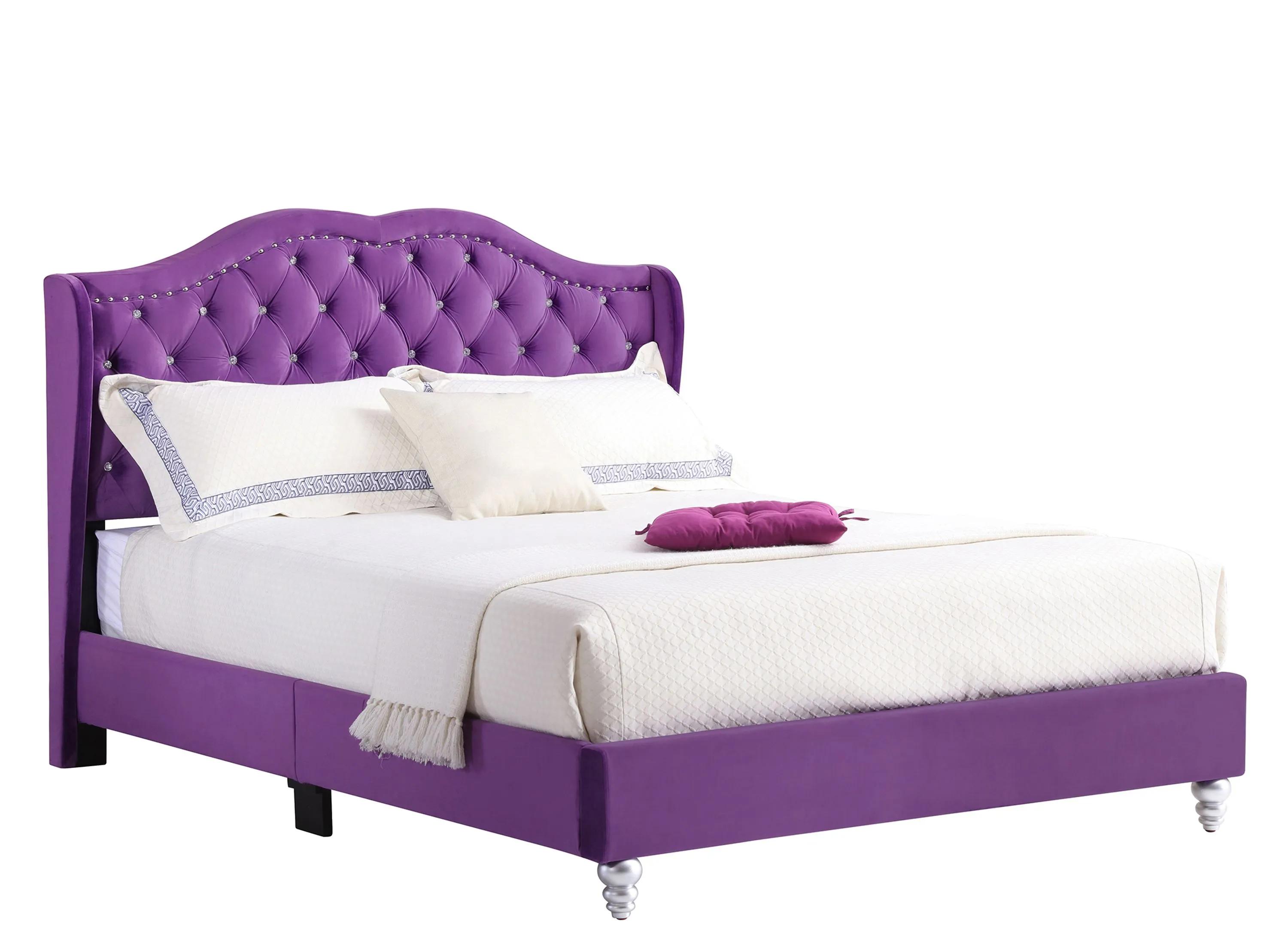 Joy Upholstered Panel Bed