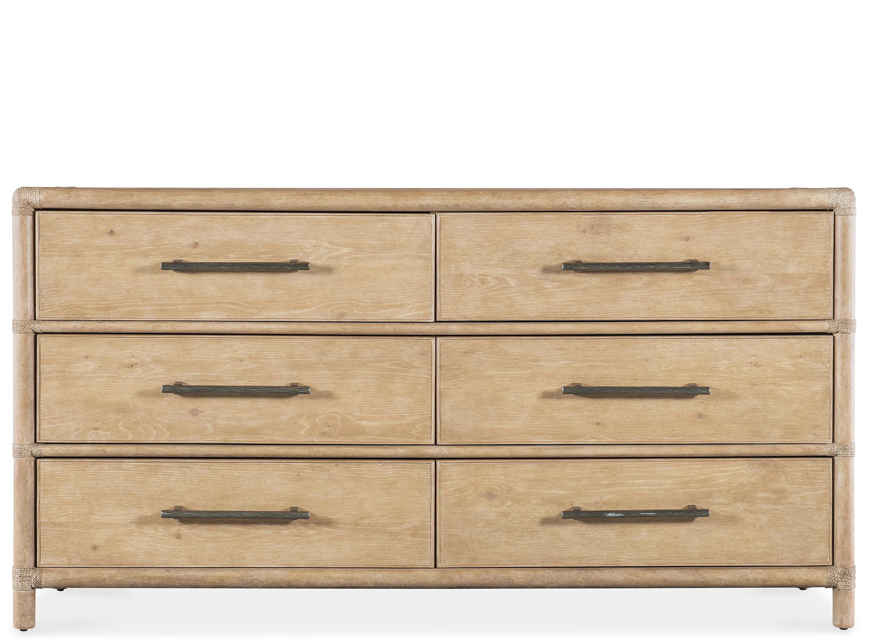 Retreat Pole Rattan Dresser