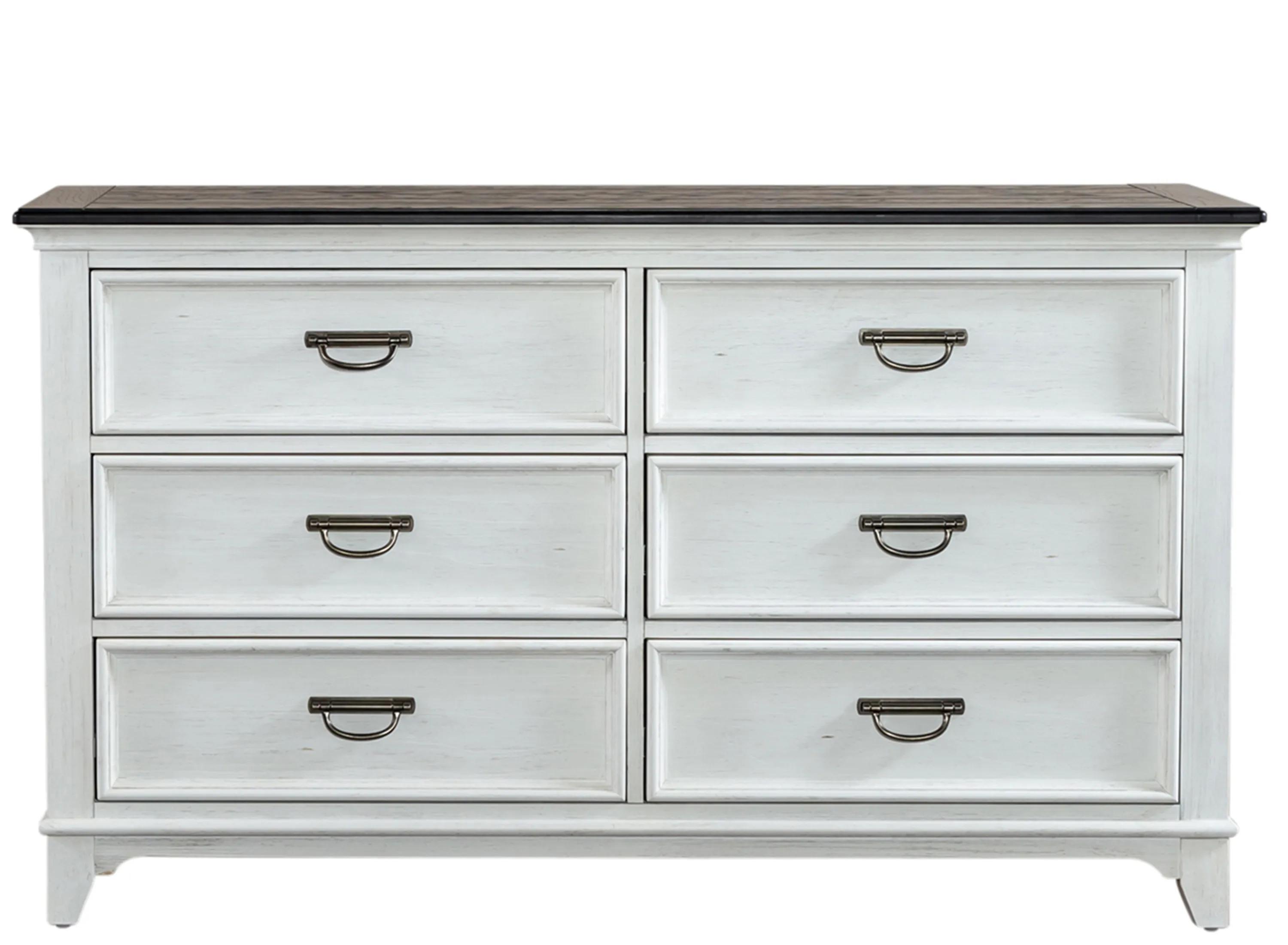 Shelby Small 6 Drawer Dresser