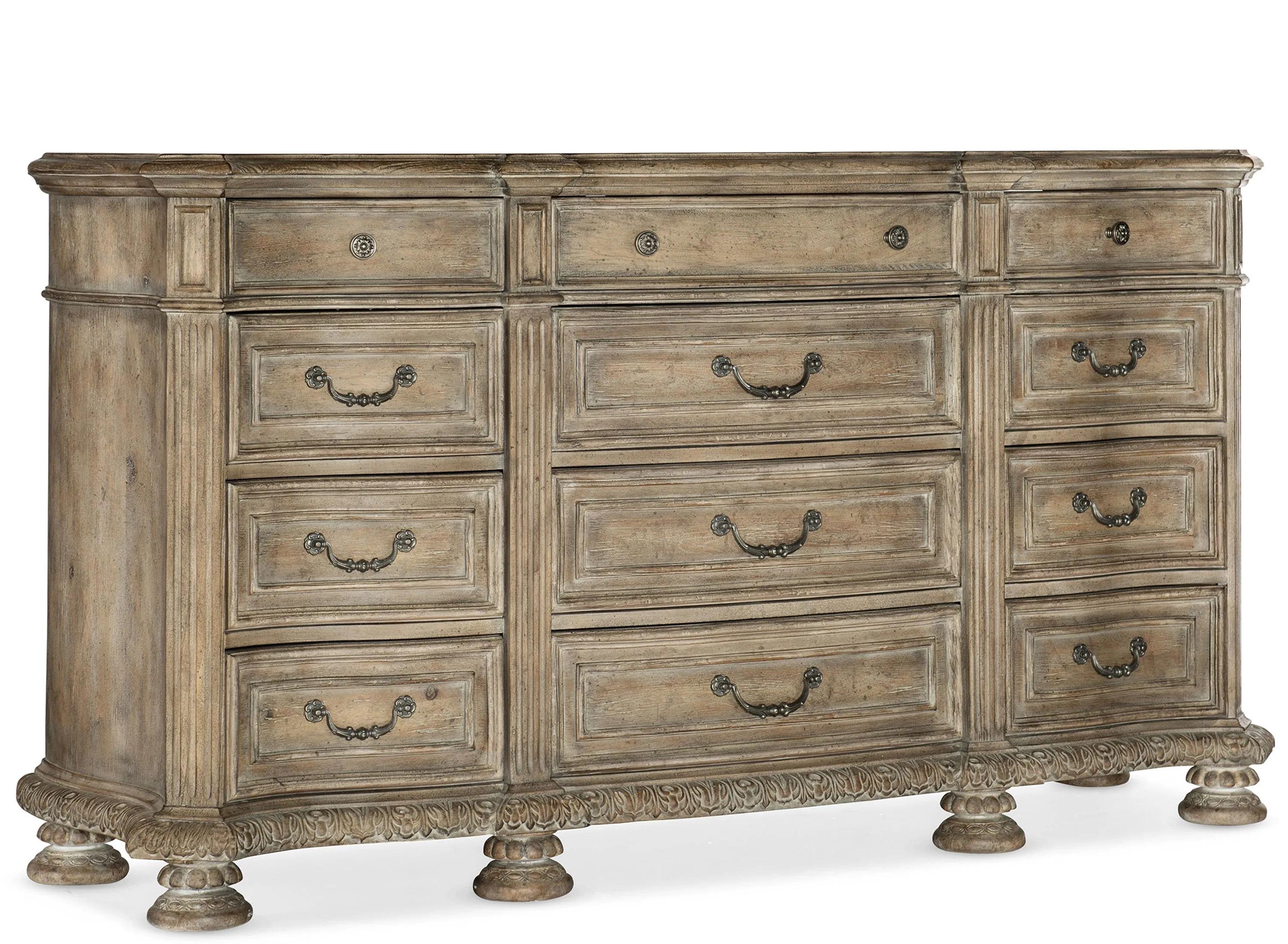 Castella Twelve Drawer Dresser