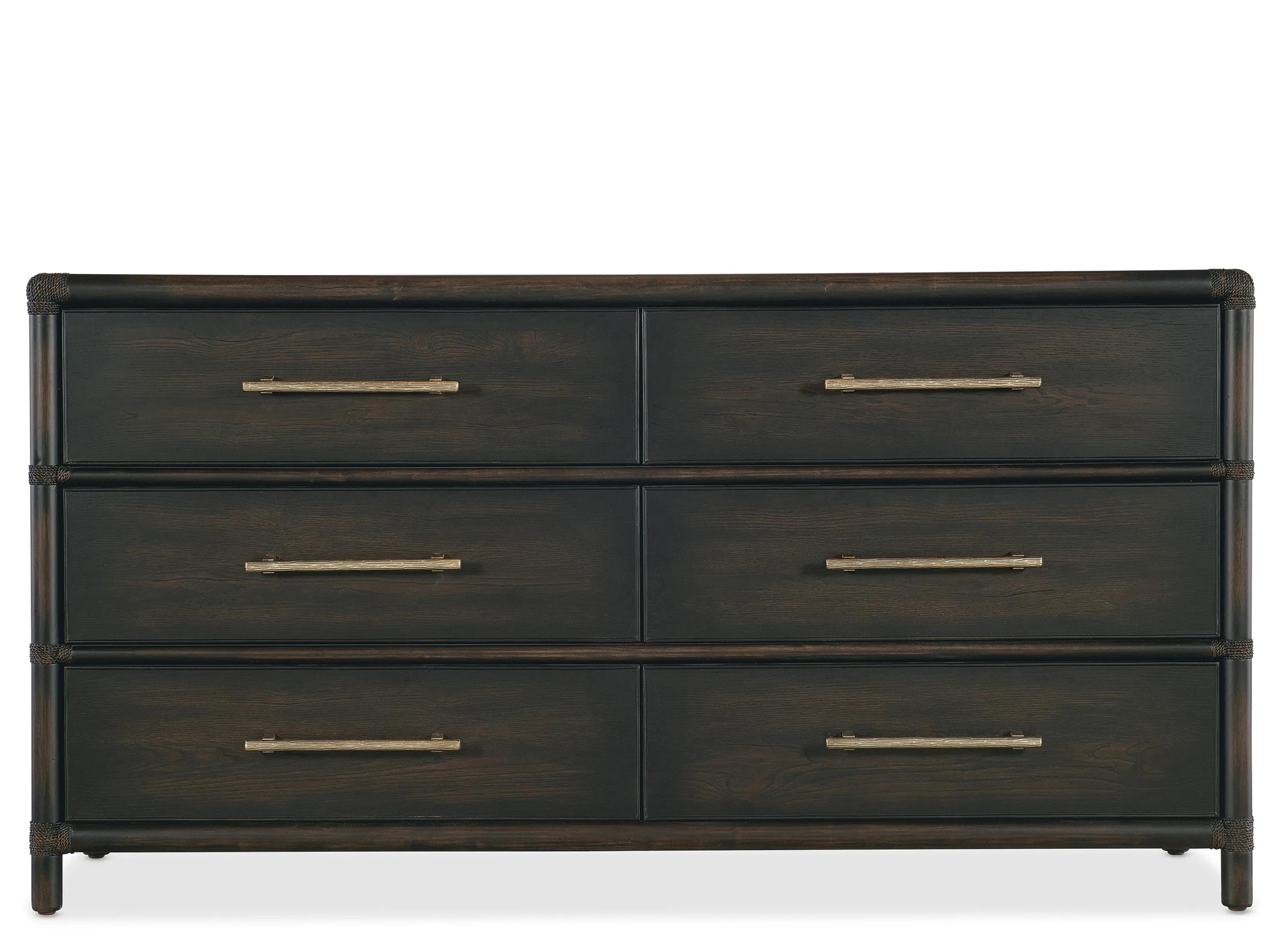 Retreat Pole Rattan Dresser