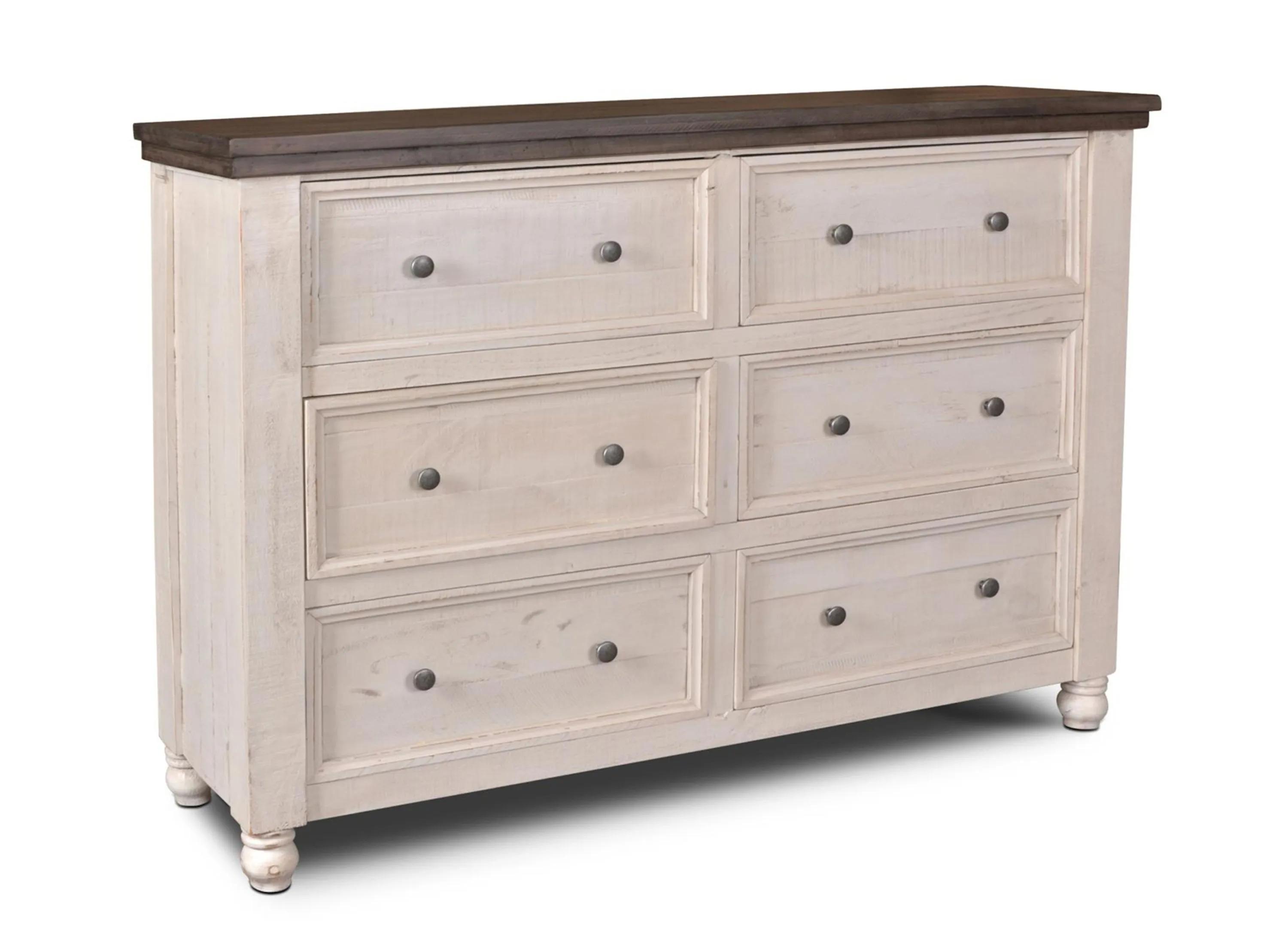 510202390 Sunset Trading Rustic French 6 Drawer sku 510202390