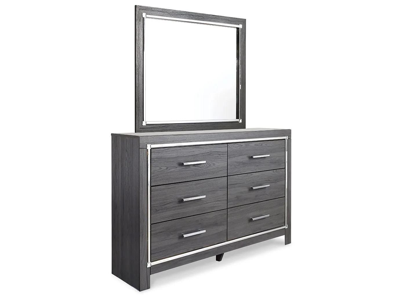Lodanna Dresser and Mirror Set