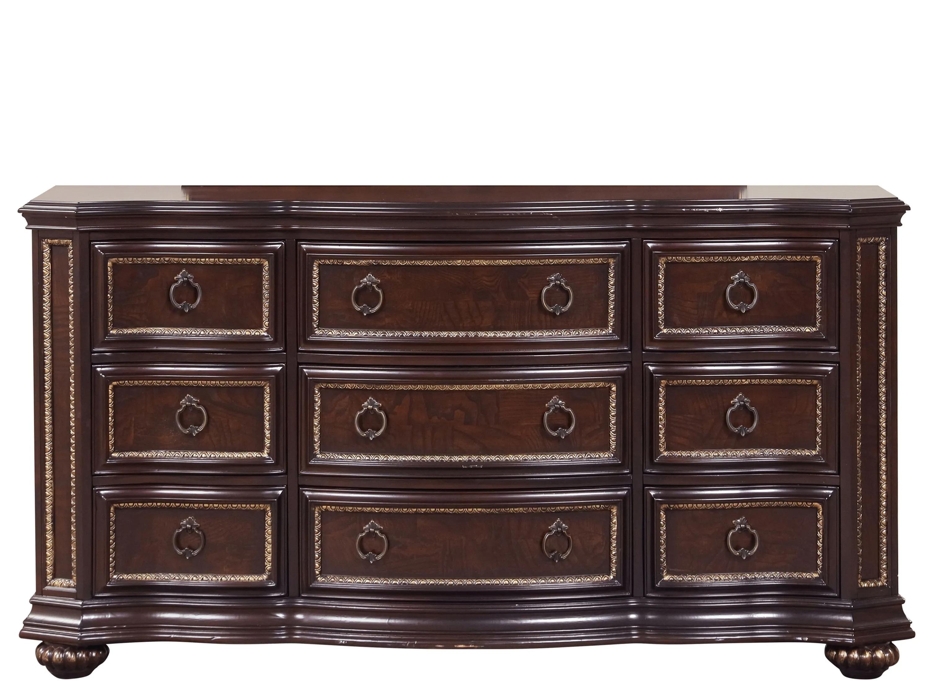 Paris 9 Drawer Dresser
