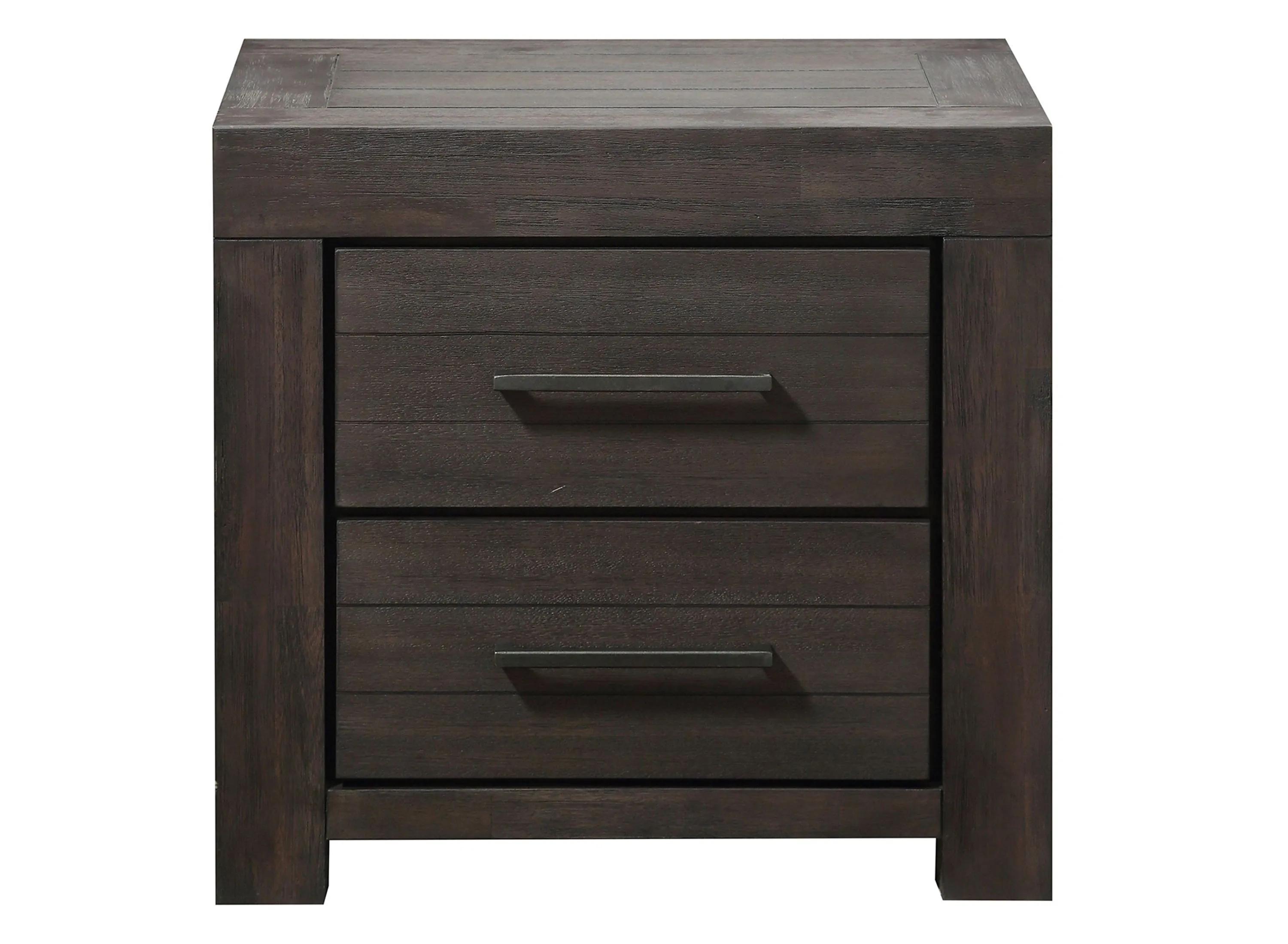 Heath Two Drawer Nightstand