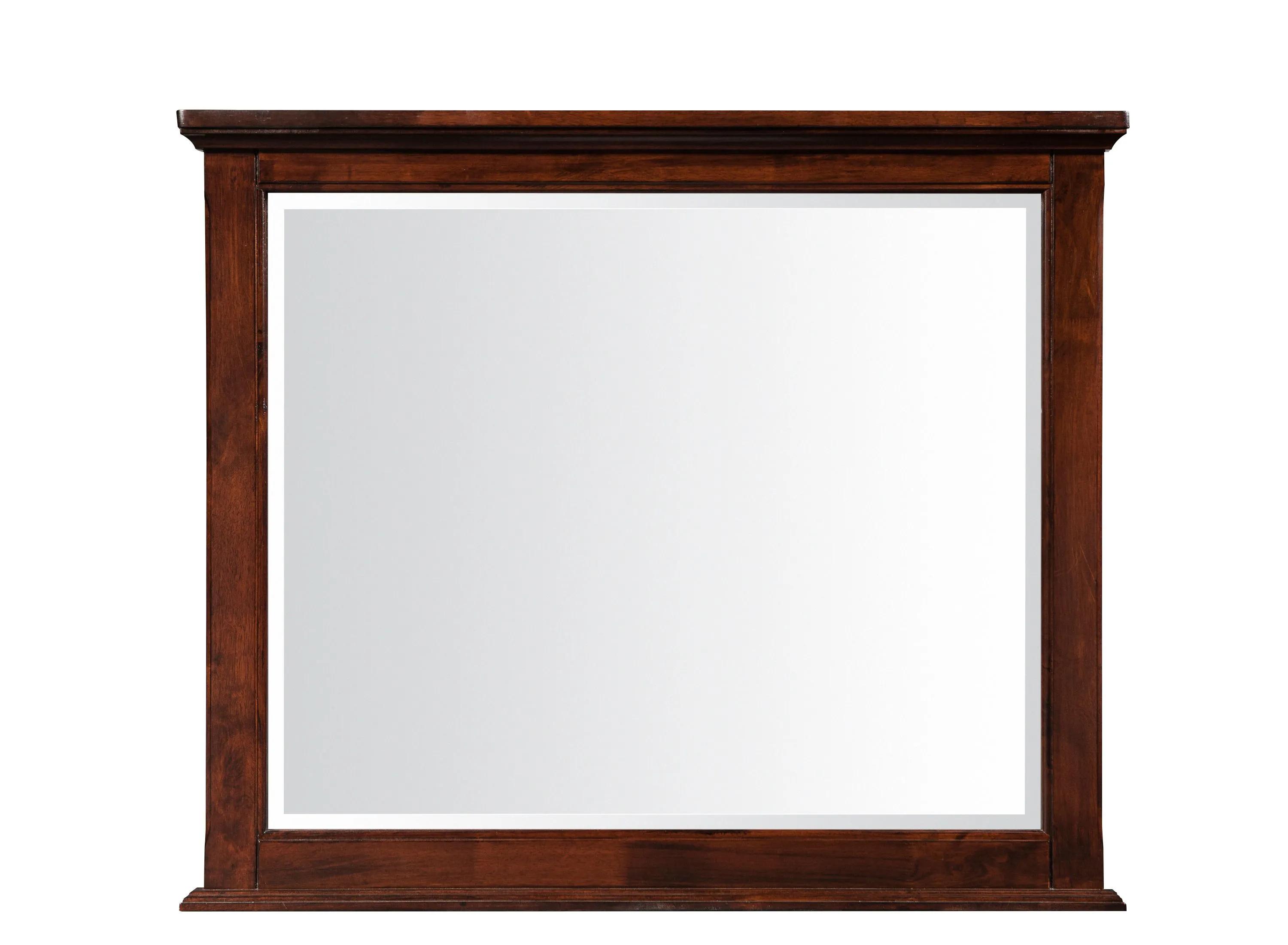 Clarion Bedroom Dresser Mirror in Bro...
