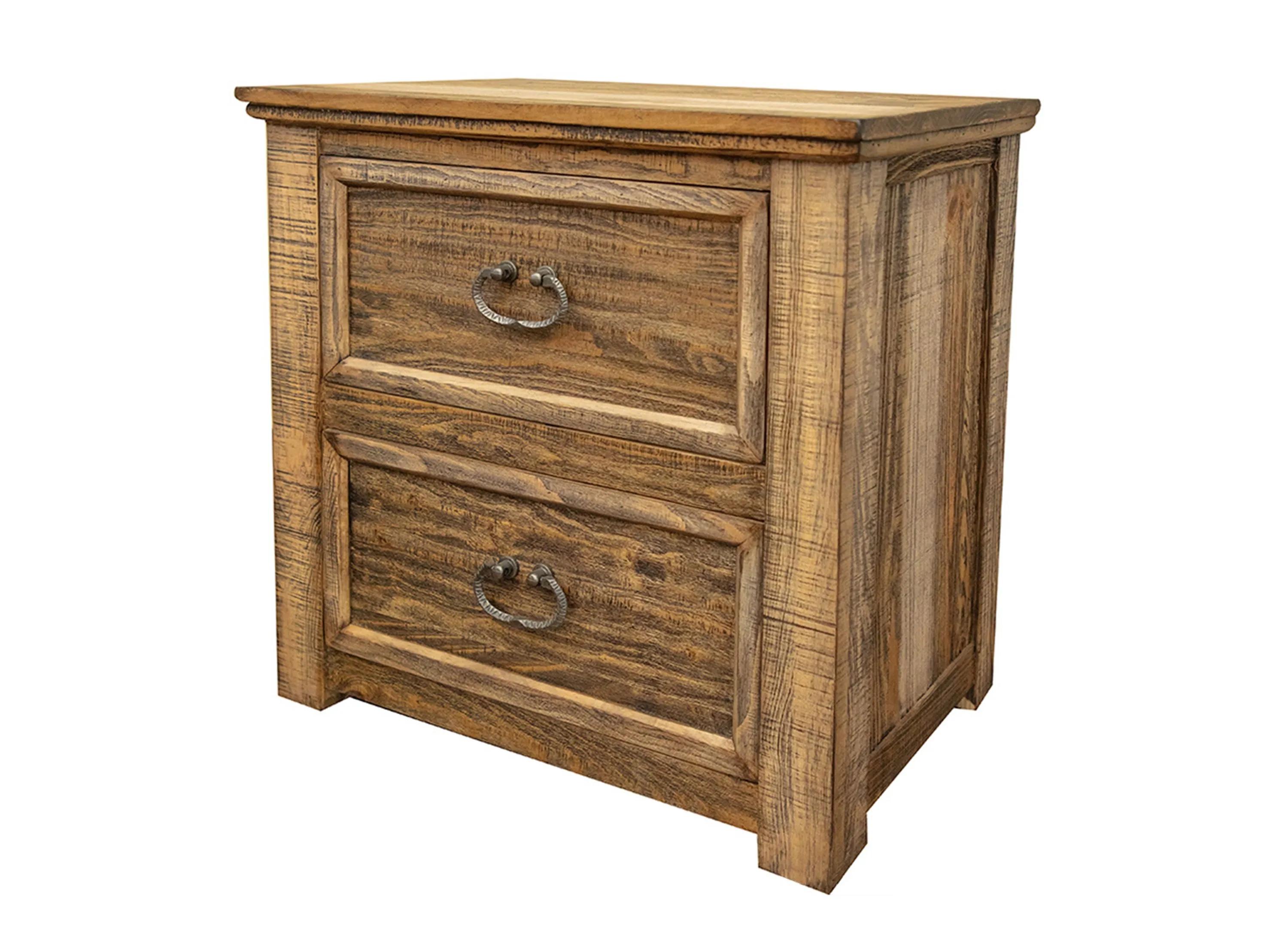 Montana 2 Drawer Nightstand