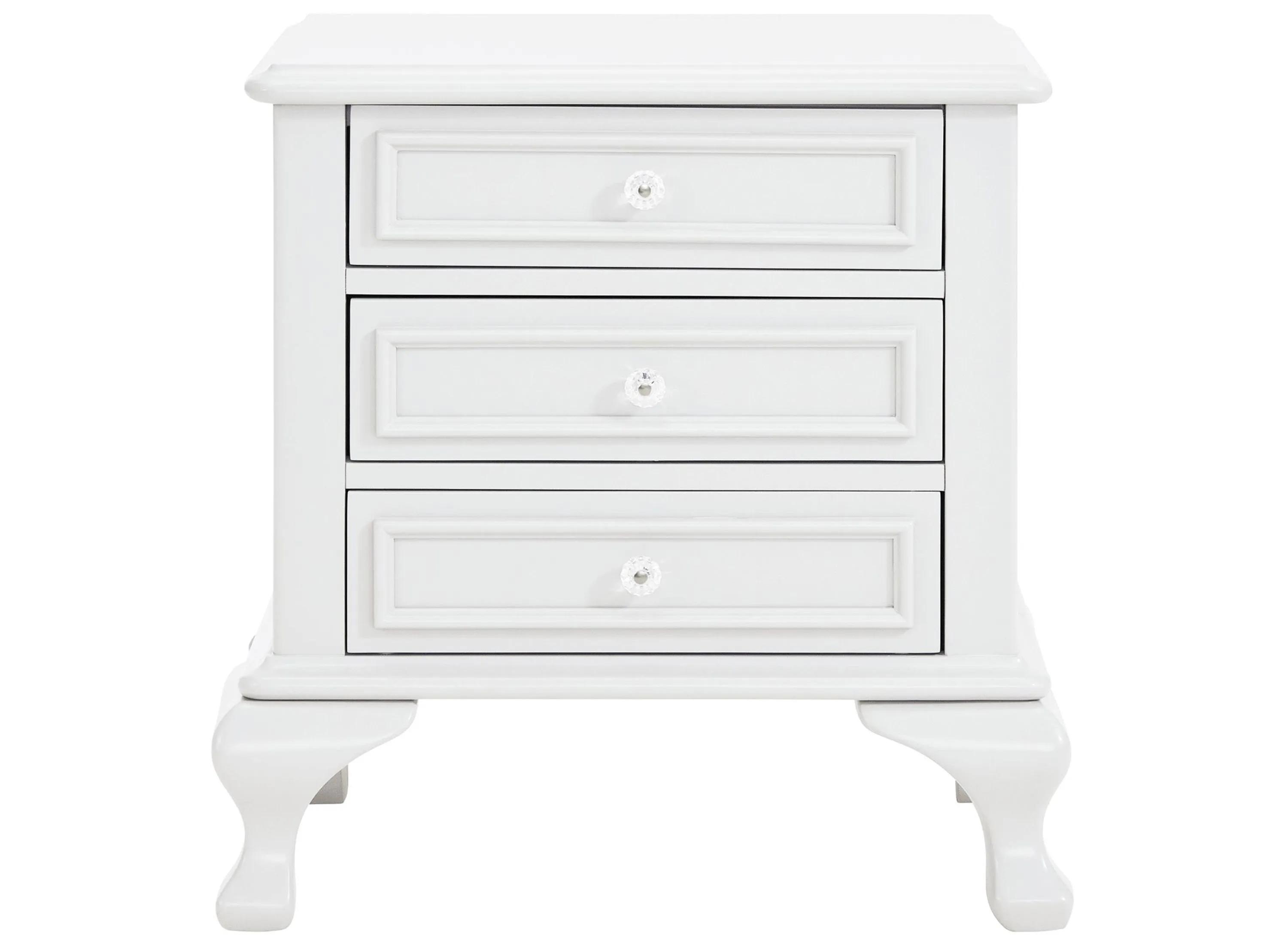 Jenna 3 Drawer Nightstand