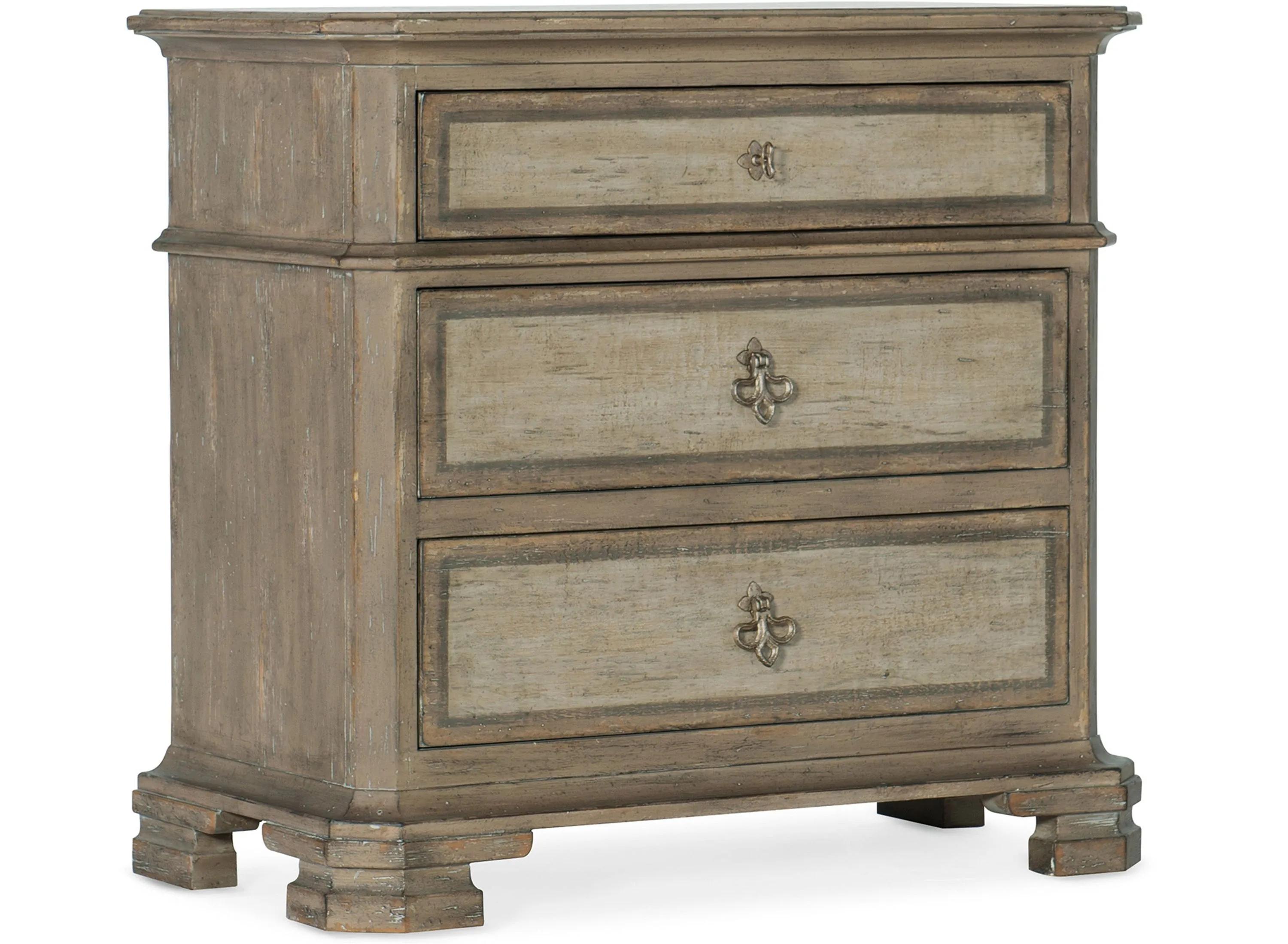 Alfresco Three-Drawer Nightstand