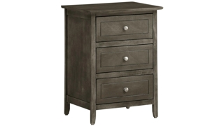 Daniel 3 Drawer Nightstand