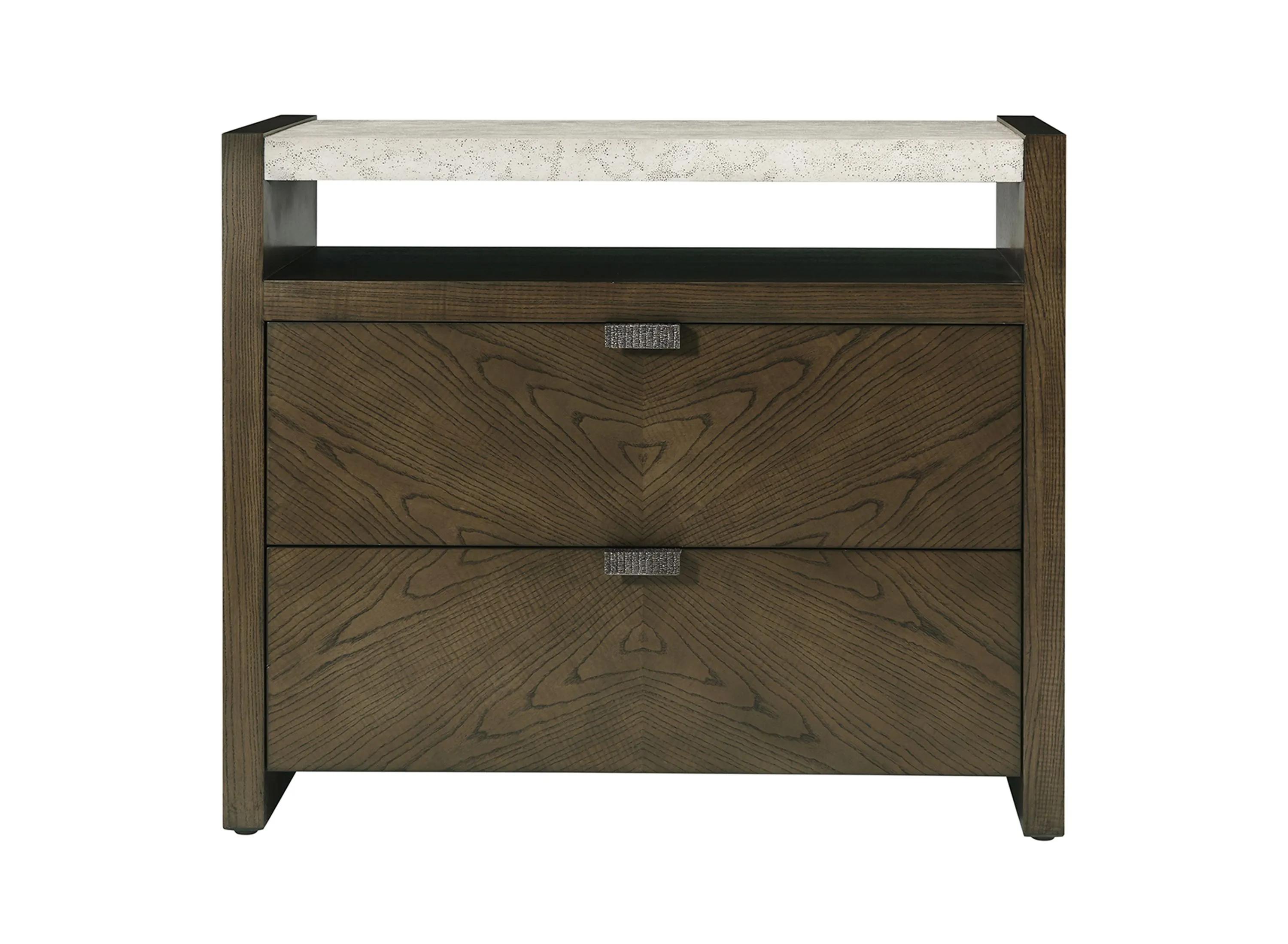 Catalina Two Drawer Nightstand