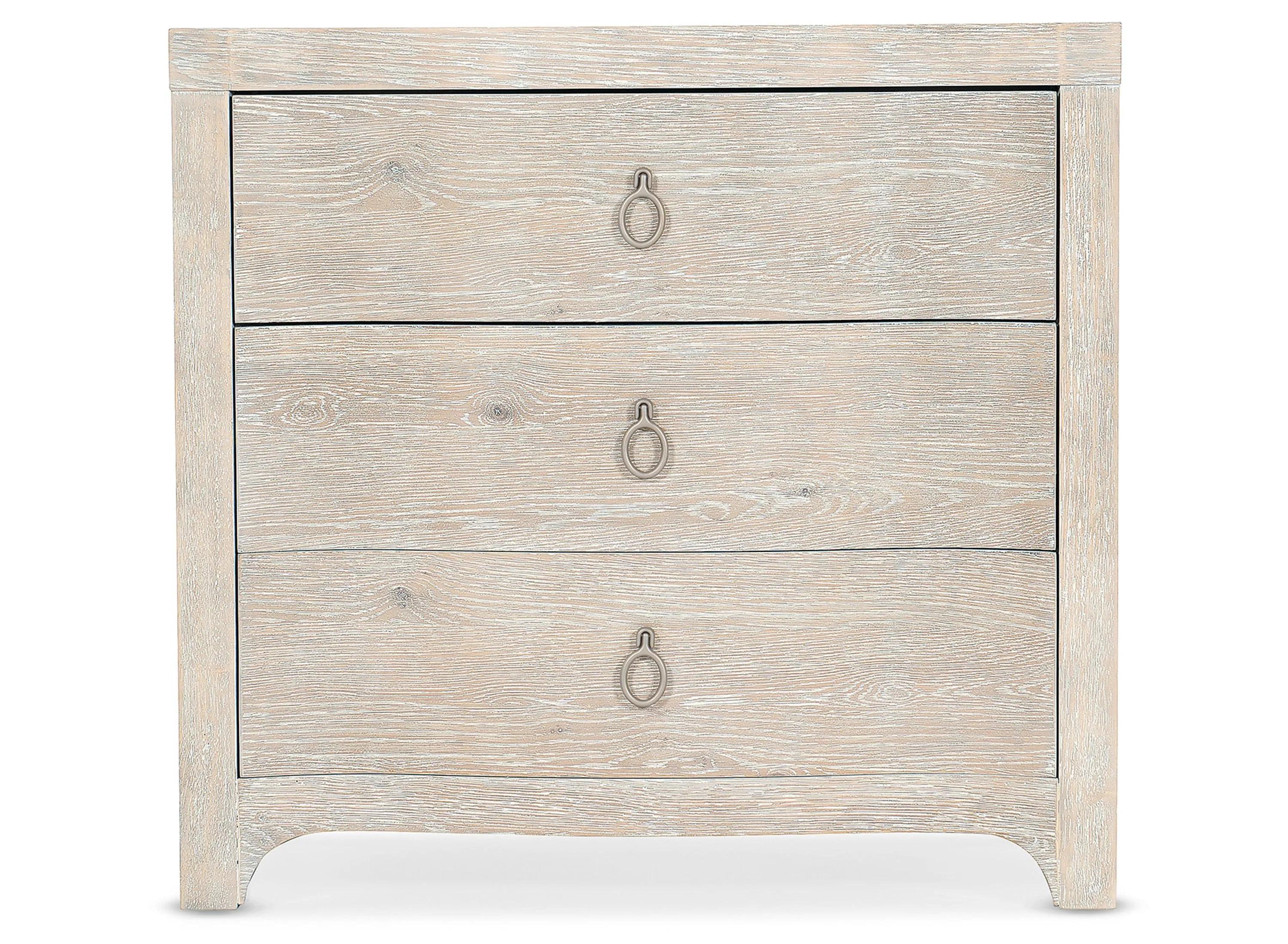 Antigua Three Drawer Nightstand