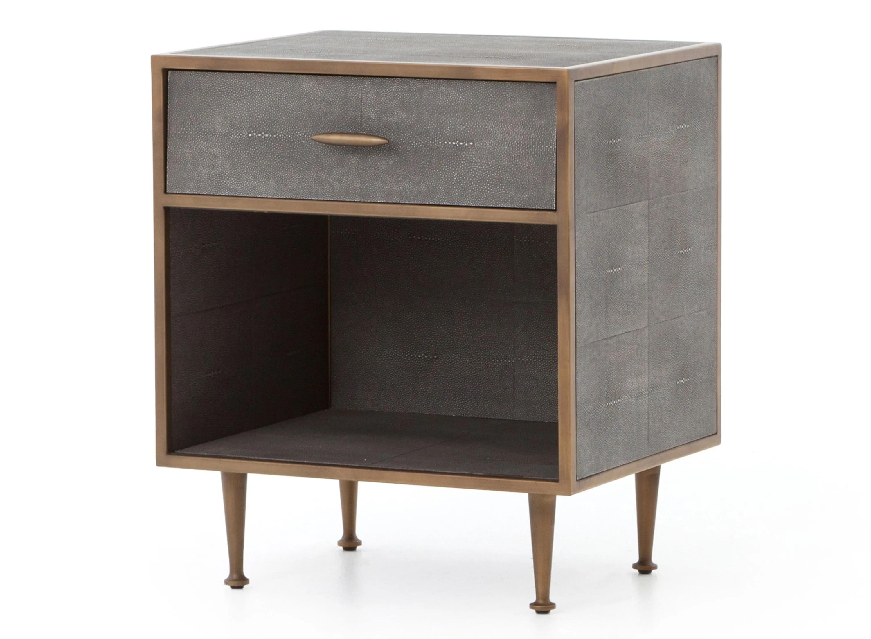 Shagreen Bedside Table