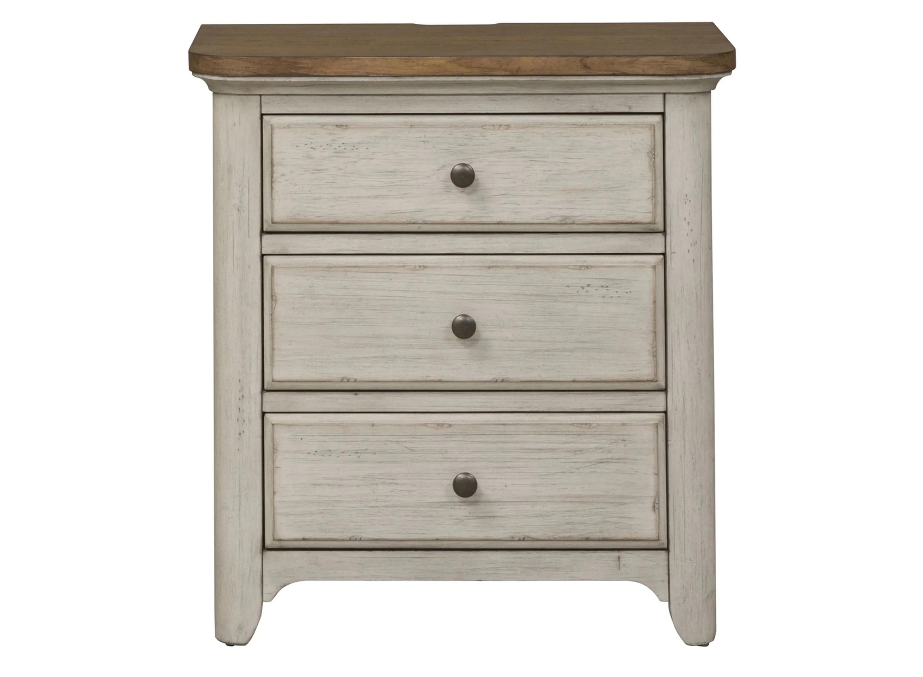 Farmhouse Reimagined Drawer Nightstand