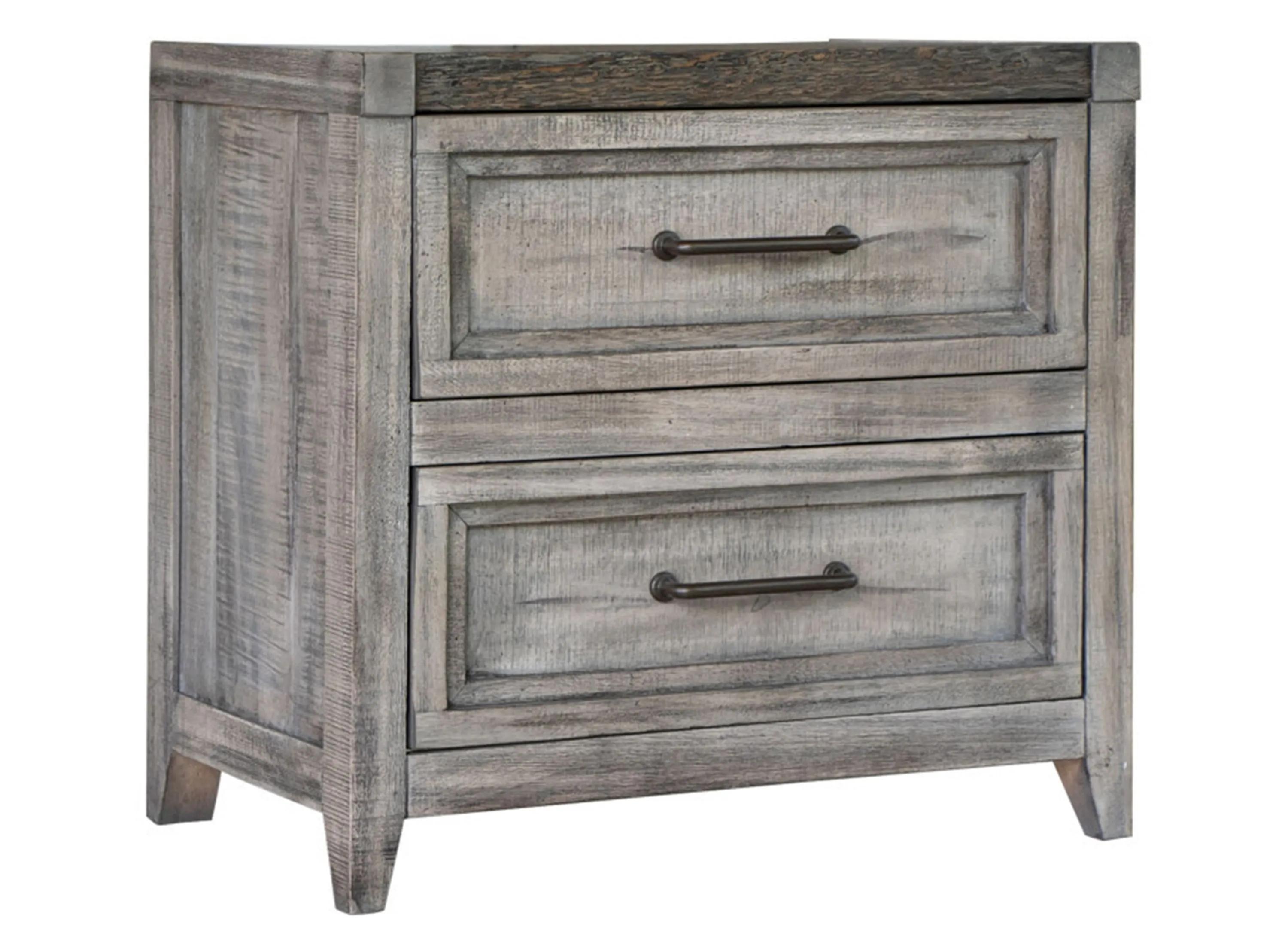 Yellowstone 2 Drawer Nightstand