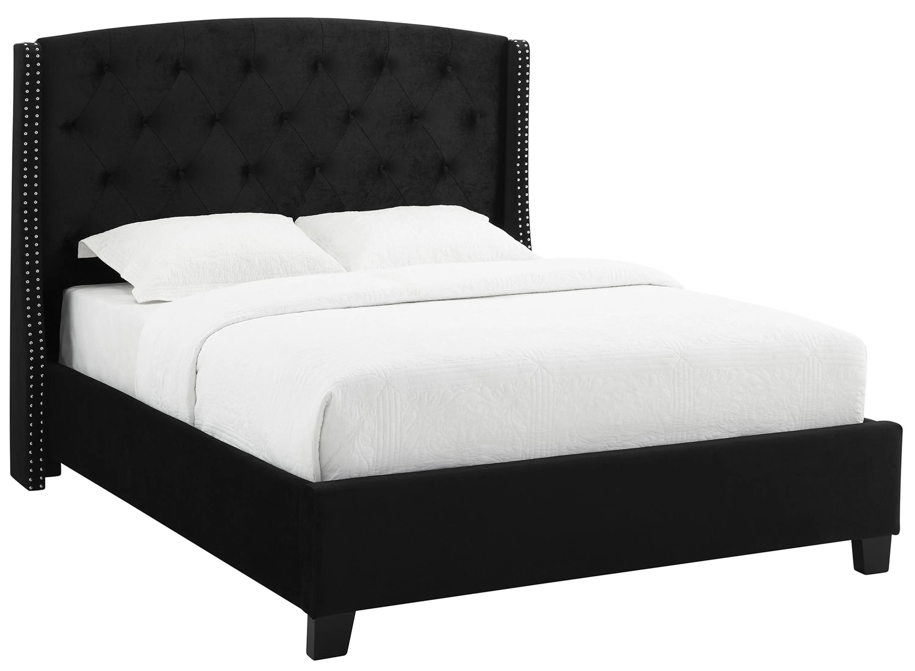 Eva Tufted Upholstered Bed
