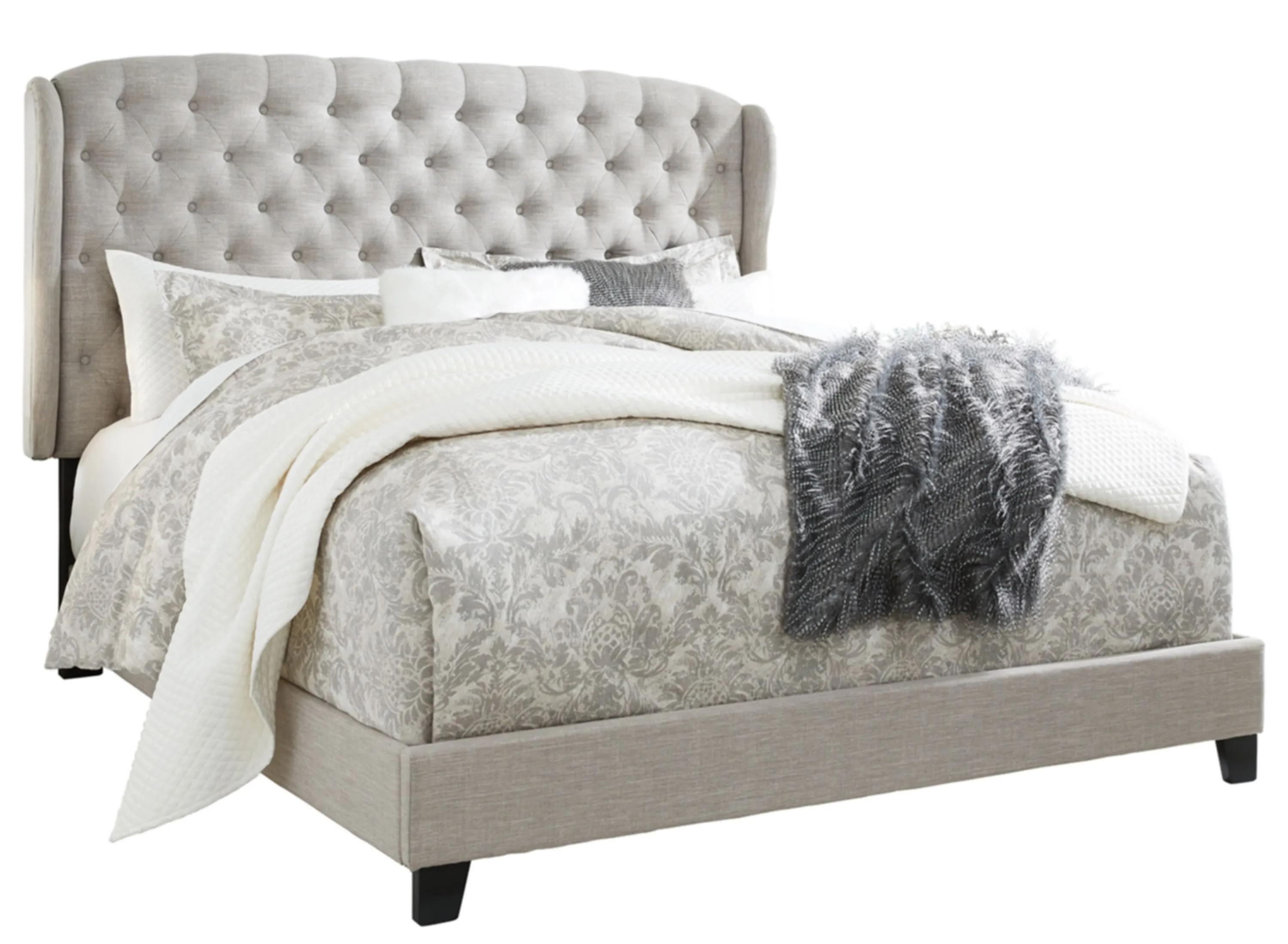 Jerary Wingback Bed