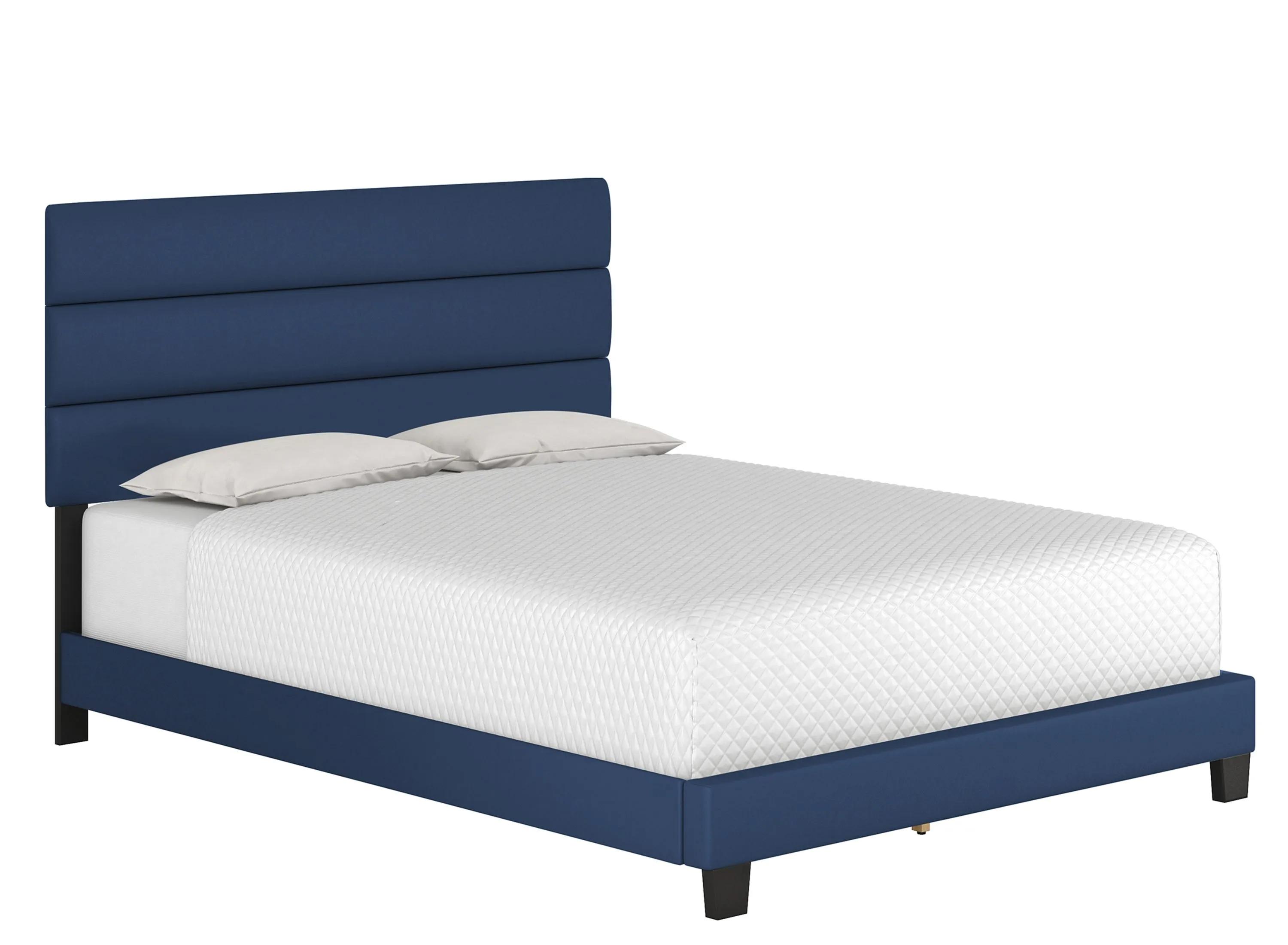 517111250 Parker Faux Leather Platform Bed sku 517111250