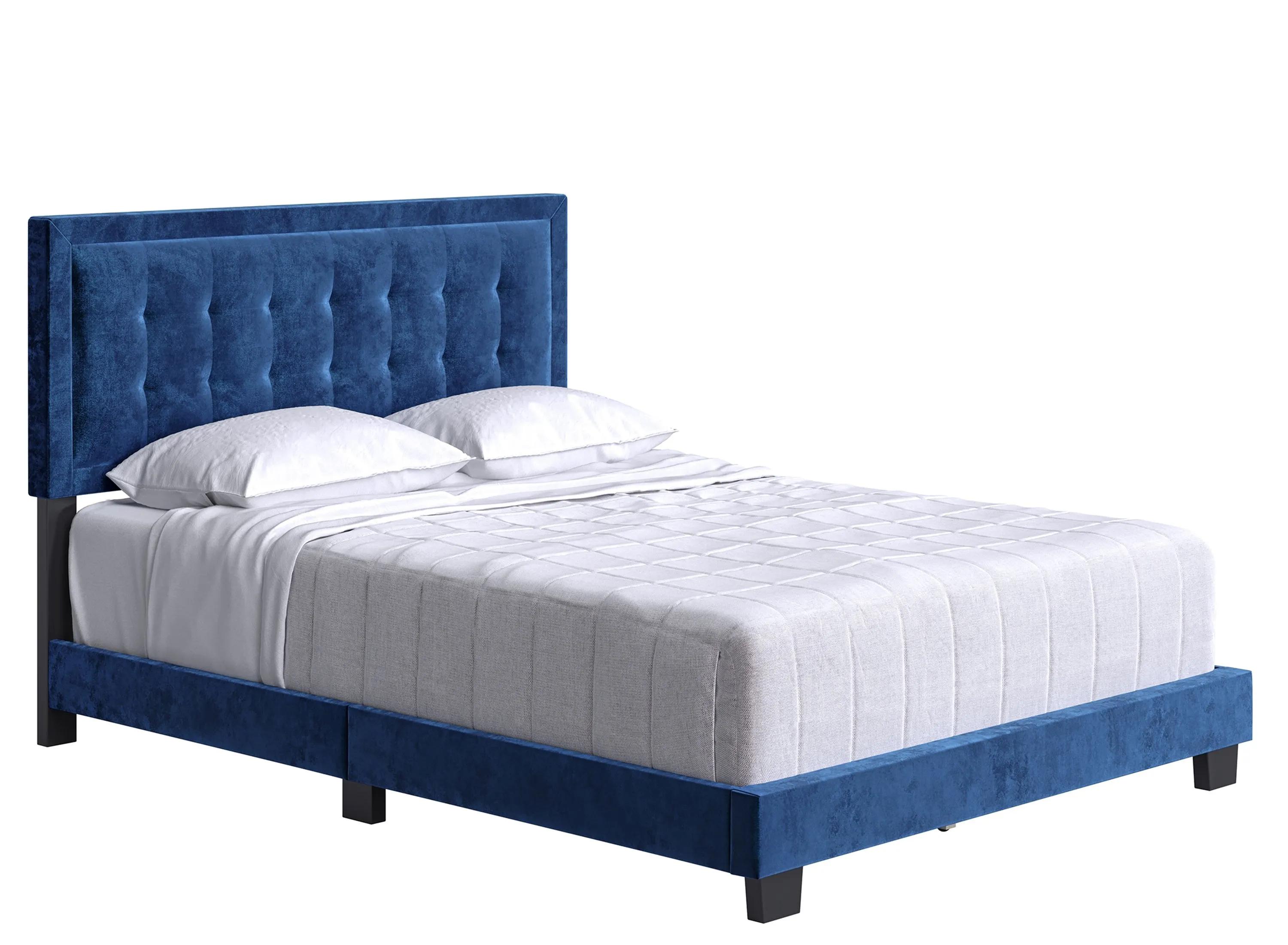 Paterson Velvet Touch Platform Bed