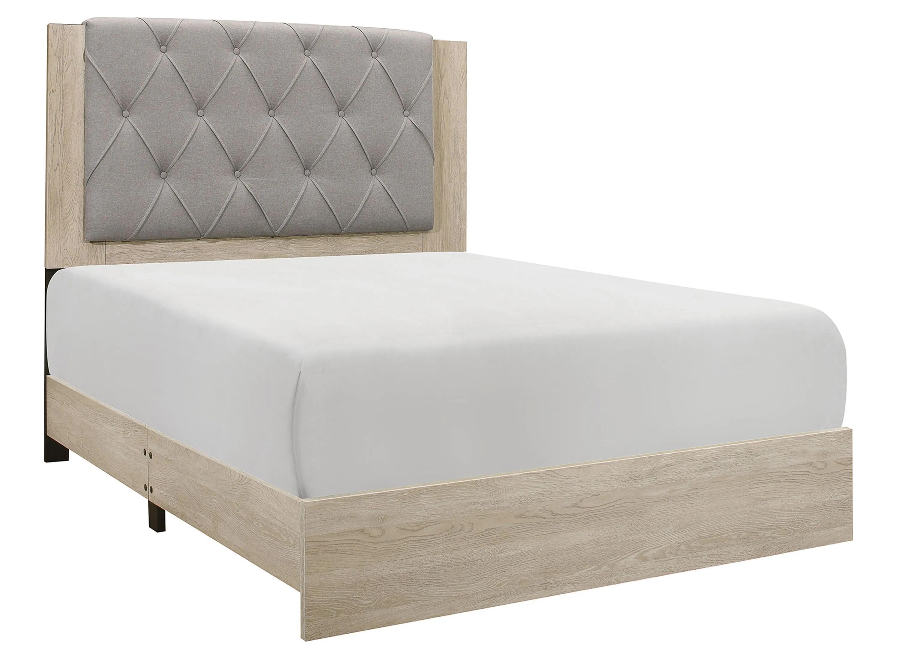 Karren Upholstered Panel Bed