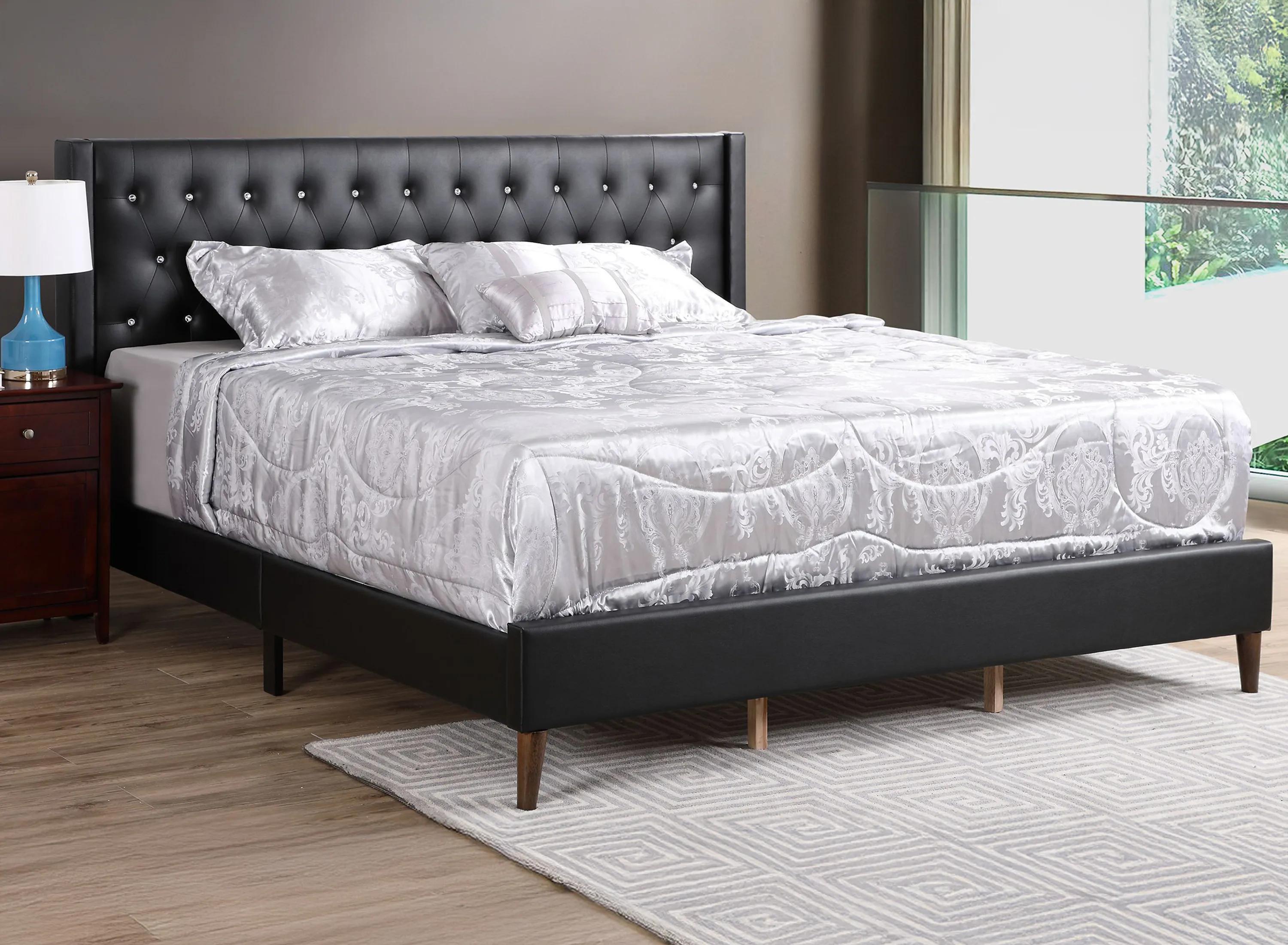 Bergen Upholstered Panel Bed