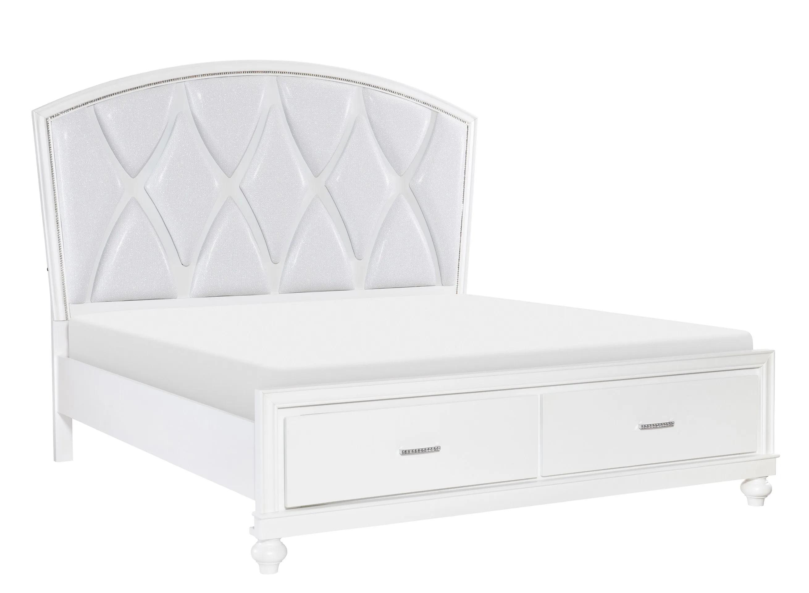 Aveline California King Storage Platform Bed